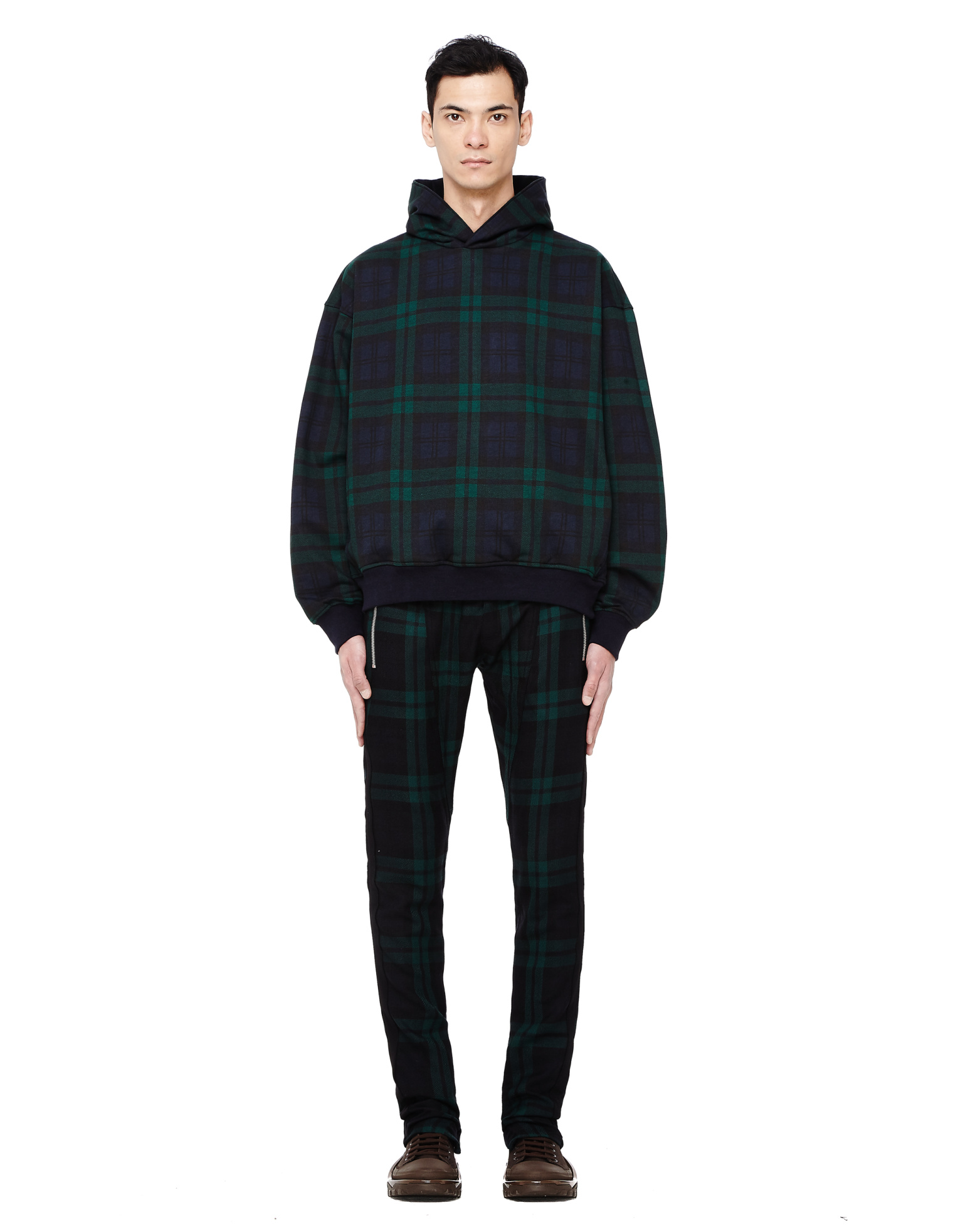 Fear of God Wool Plaid Drawstring Trousers