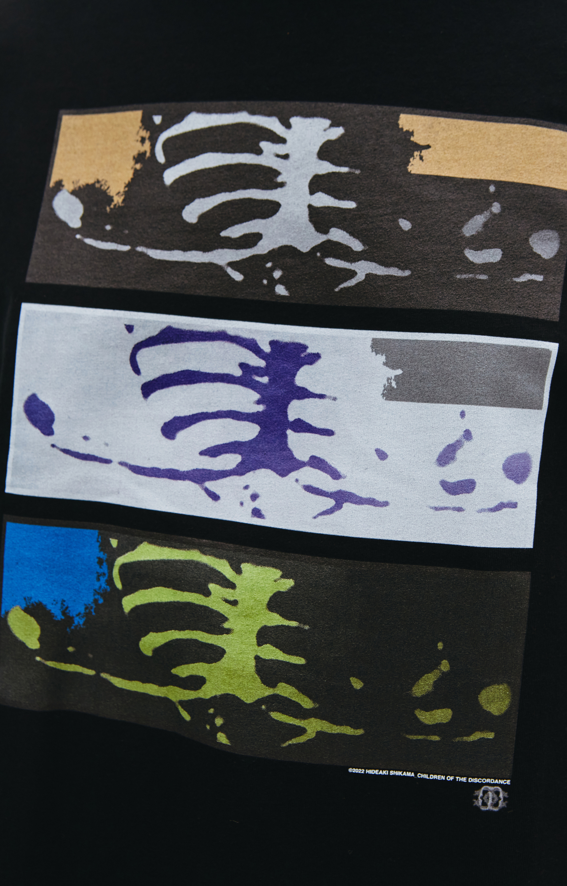 Children of the discordance Printed cotton T-shirt