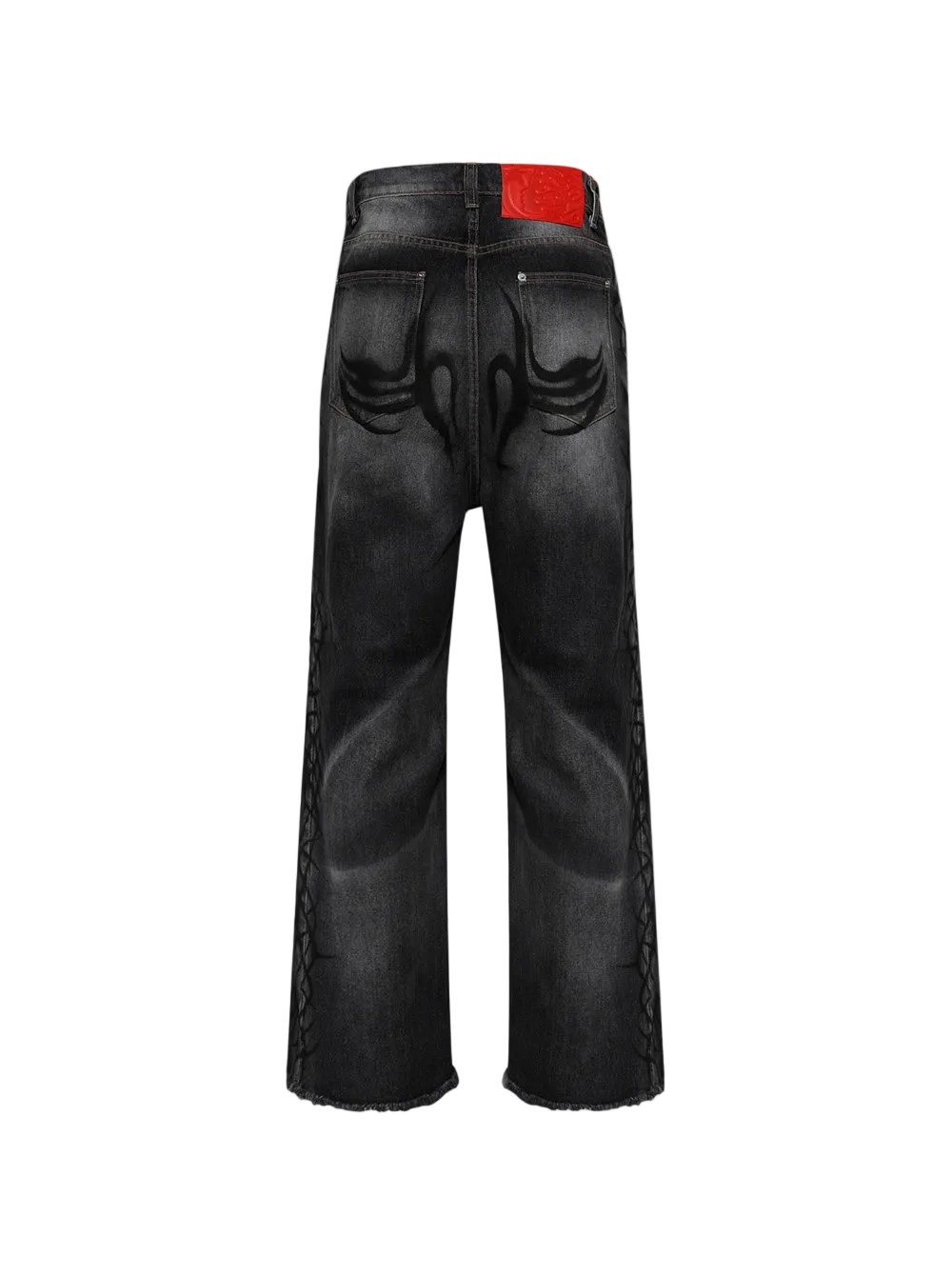 Hellstar Graffiti effect jeans