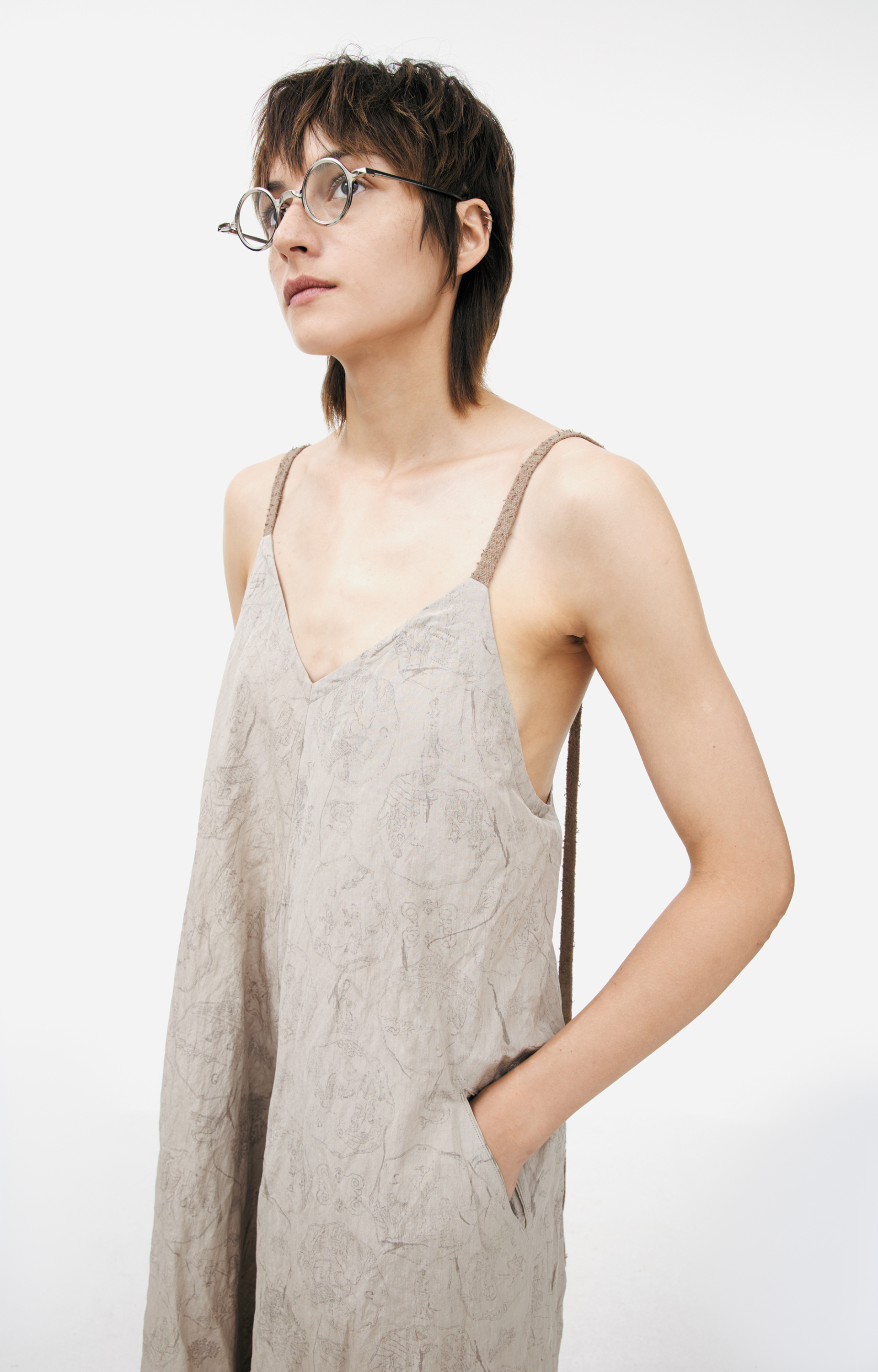 Ziggy Chen Printed Dress