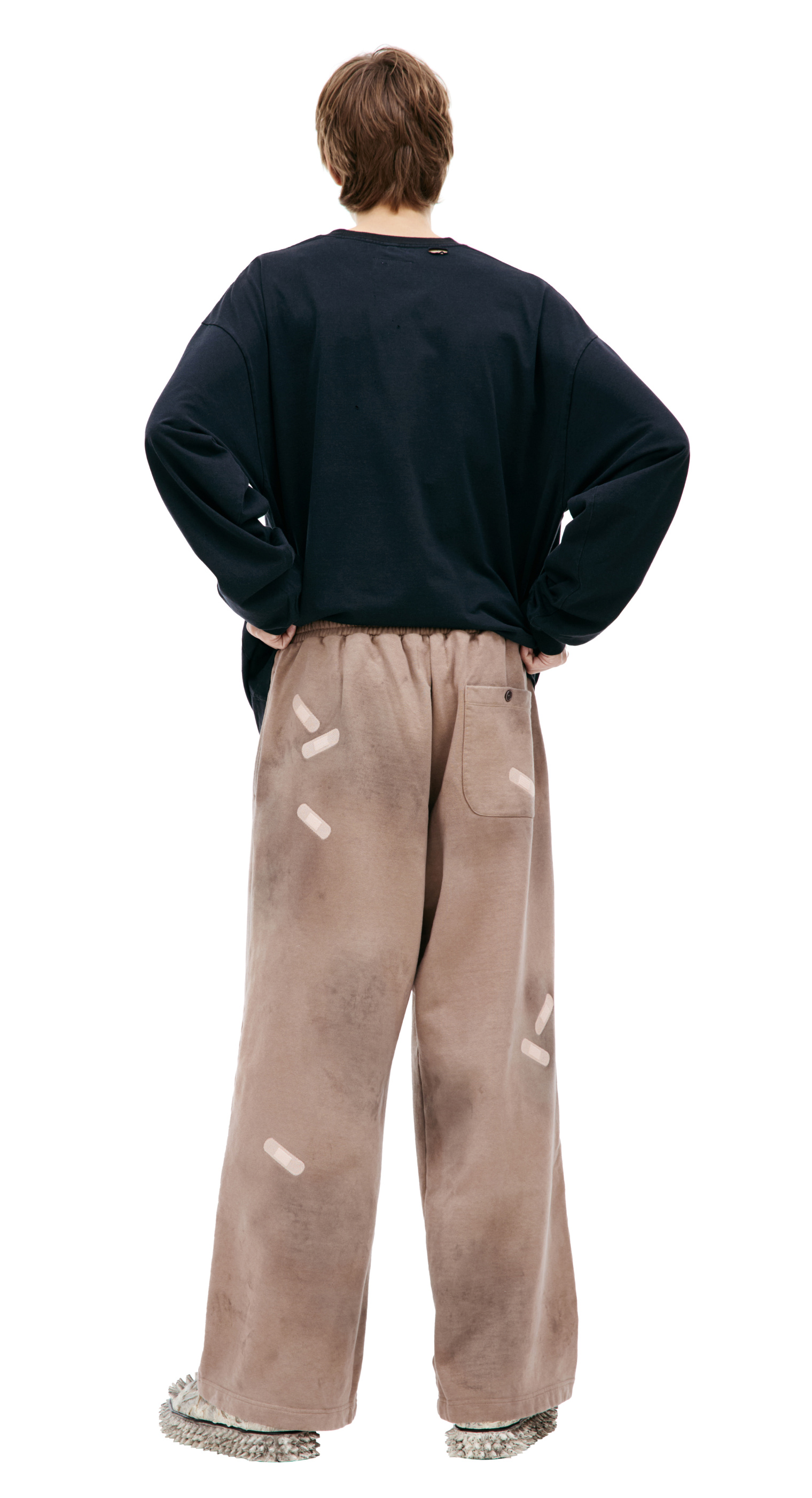 Doublet Dirt effect sweatpants