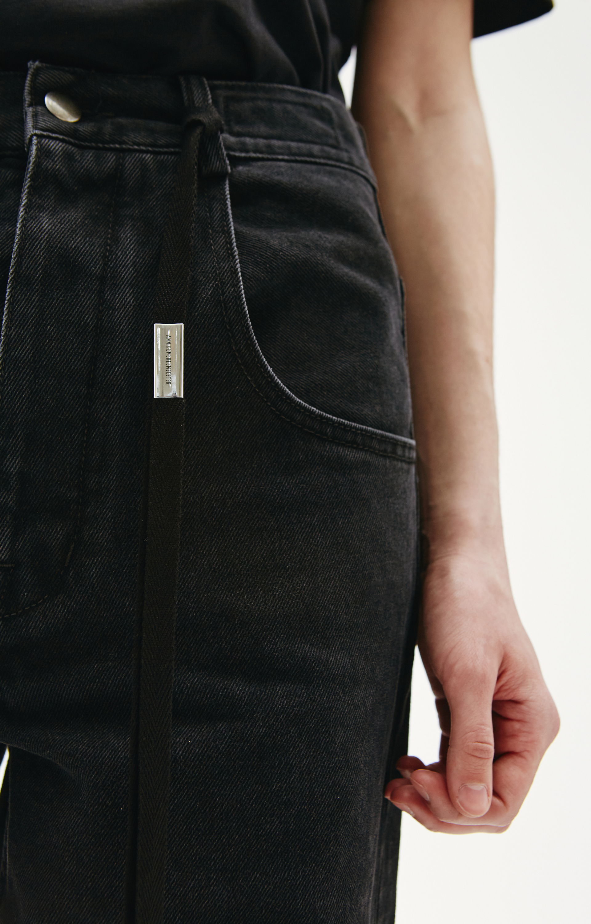 Ann Demeulemeester Claire faded jeans