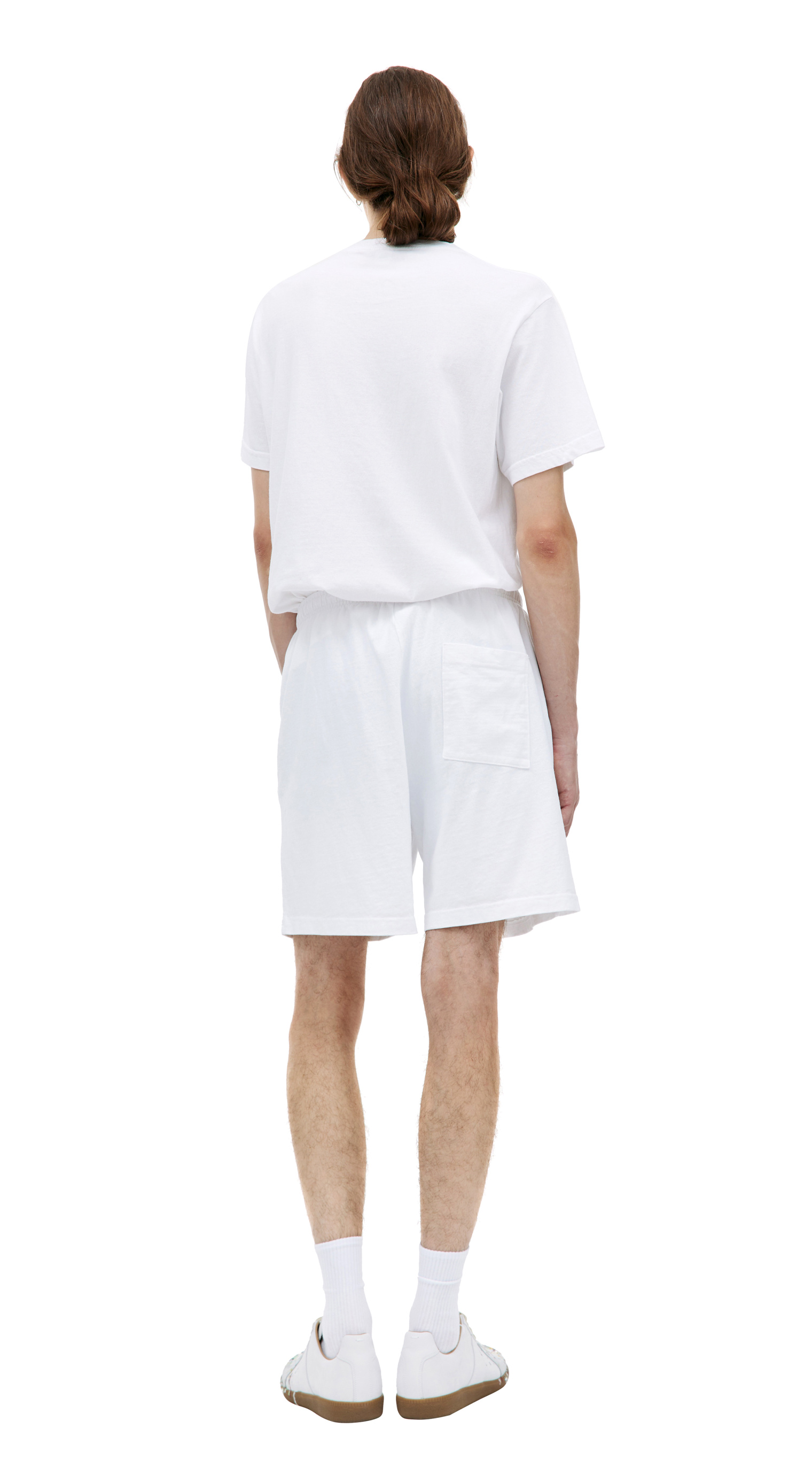 SPORTY & RICH White Vendome shorts