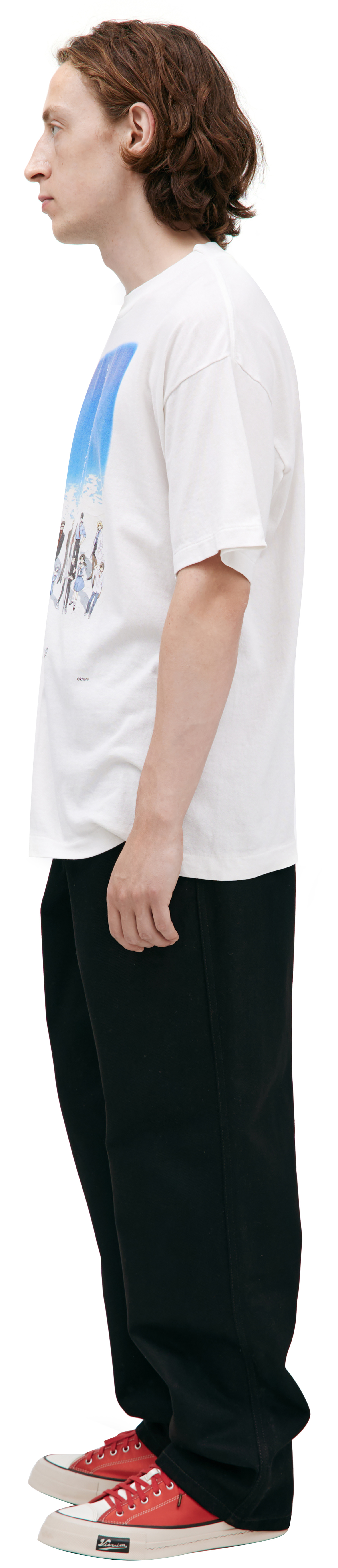 Saint Mxxxxxx White print T-shirt