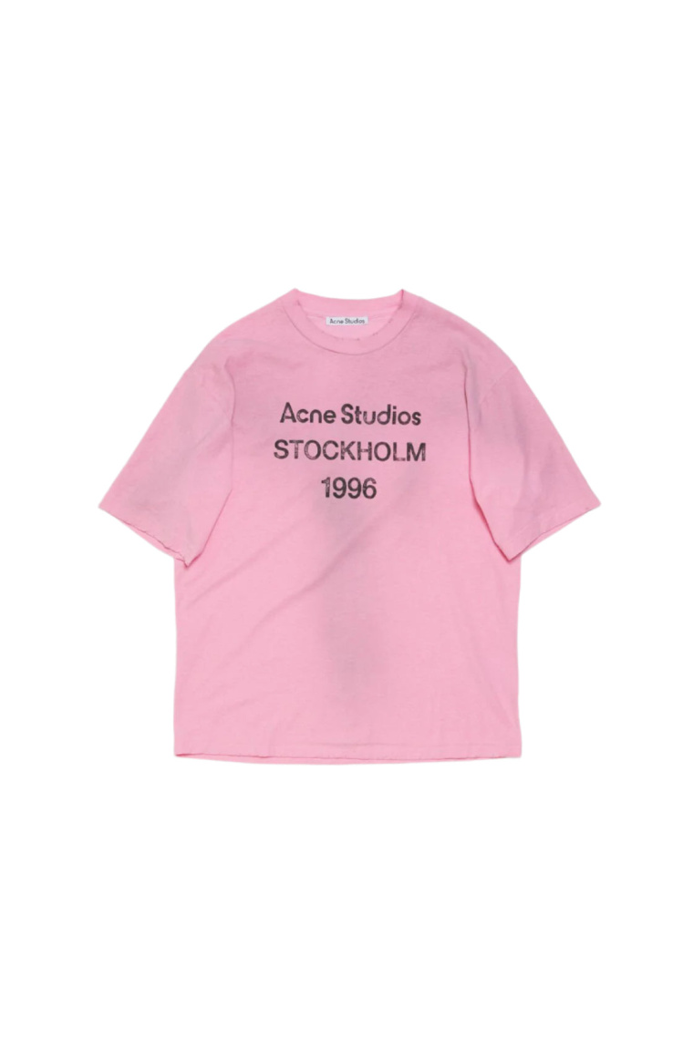 Acne Studios Logo Relaxed Fit T-shirt