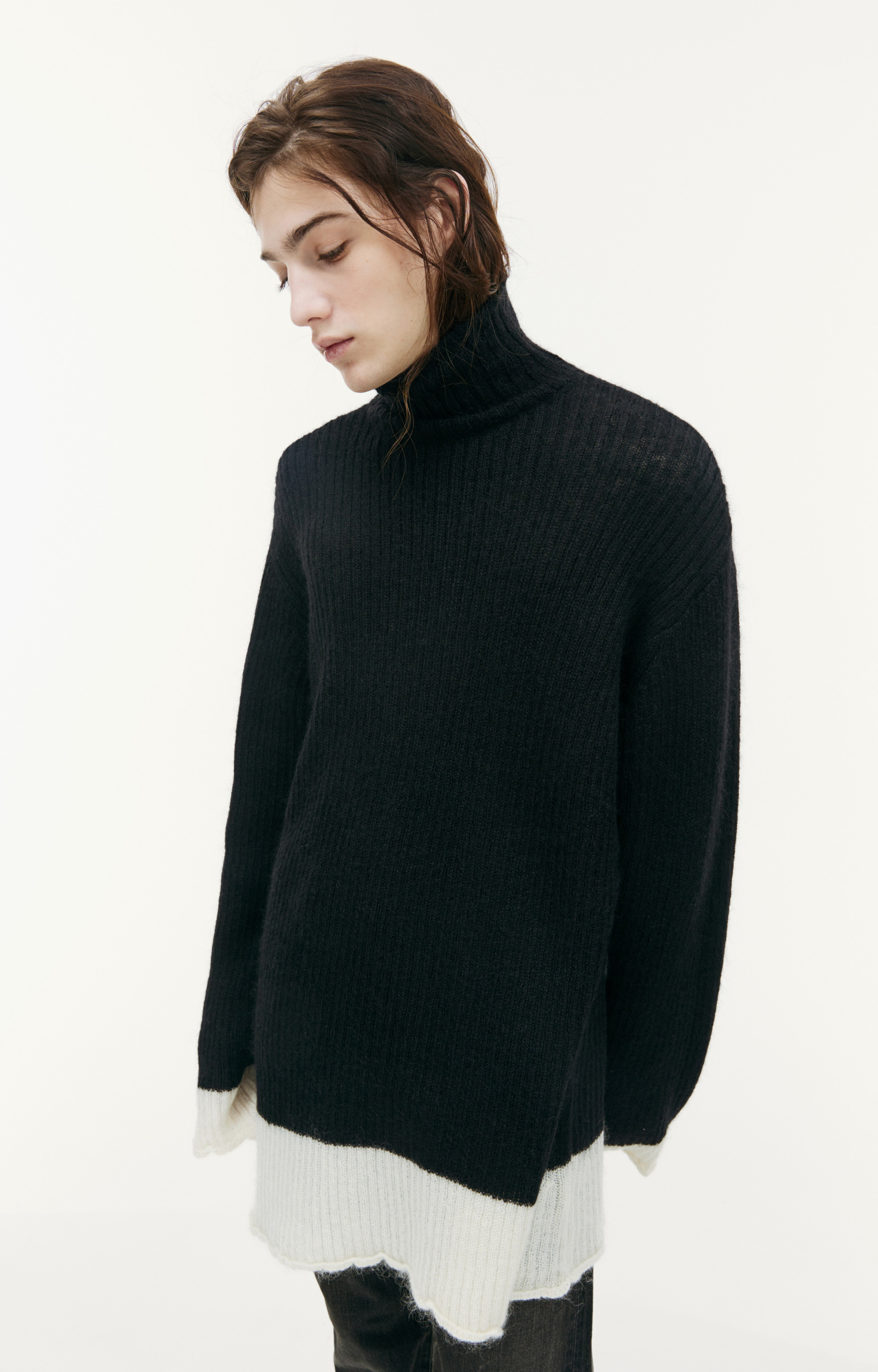 Undercover Oversize sweater with high collar