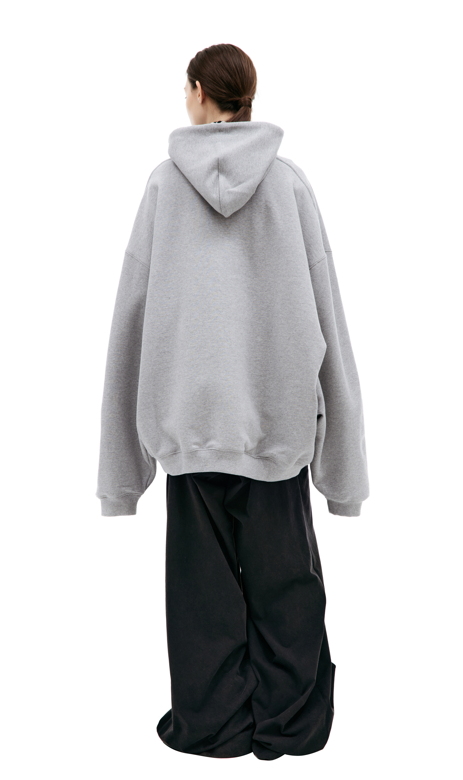 VETEMENTS Gray Illusion hoodie