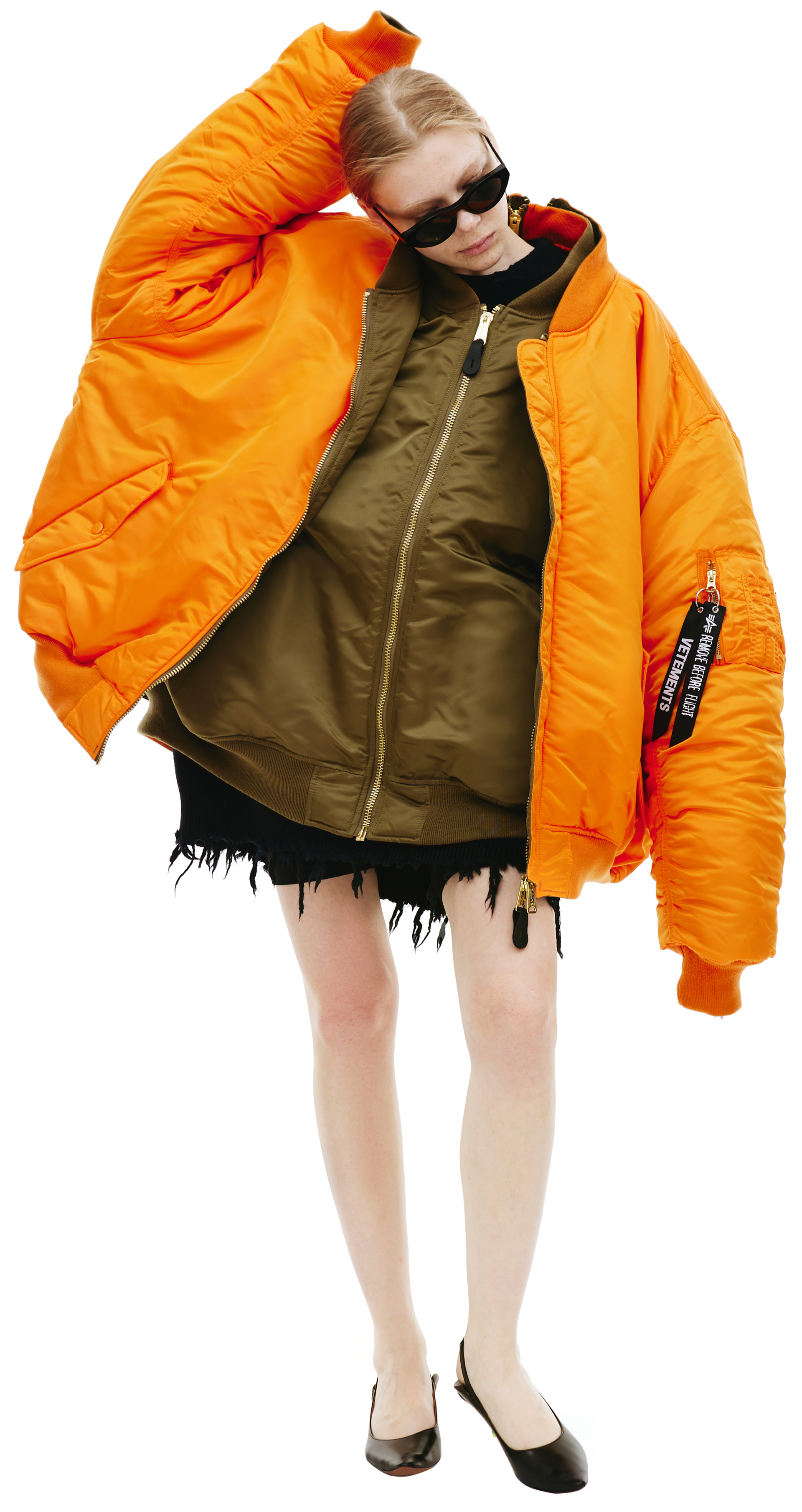 VETEMENTS х Alpha Industries double reversible bomber jacket