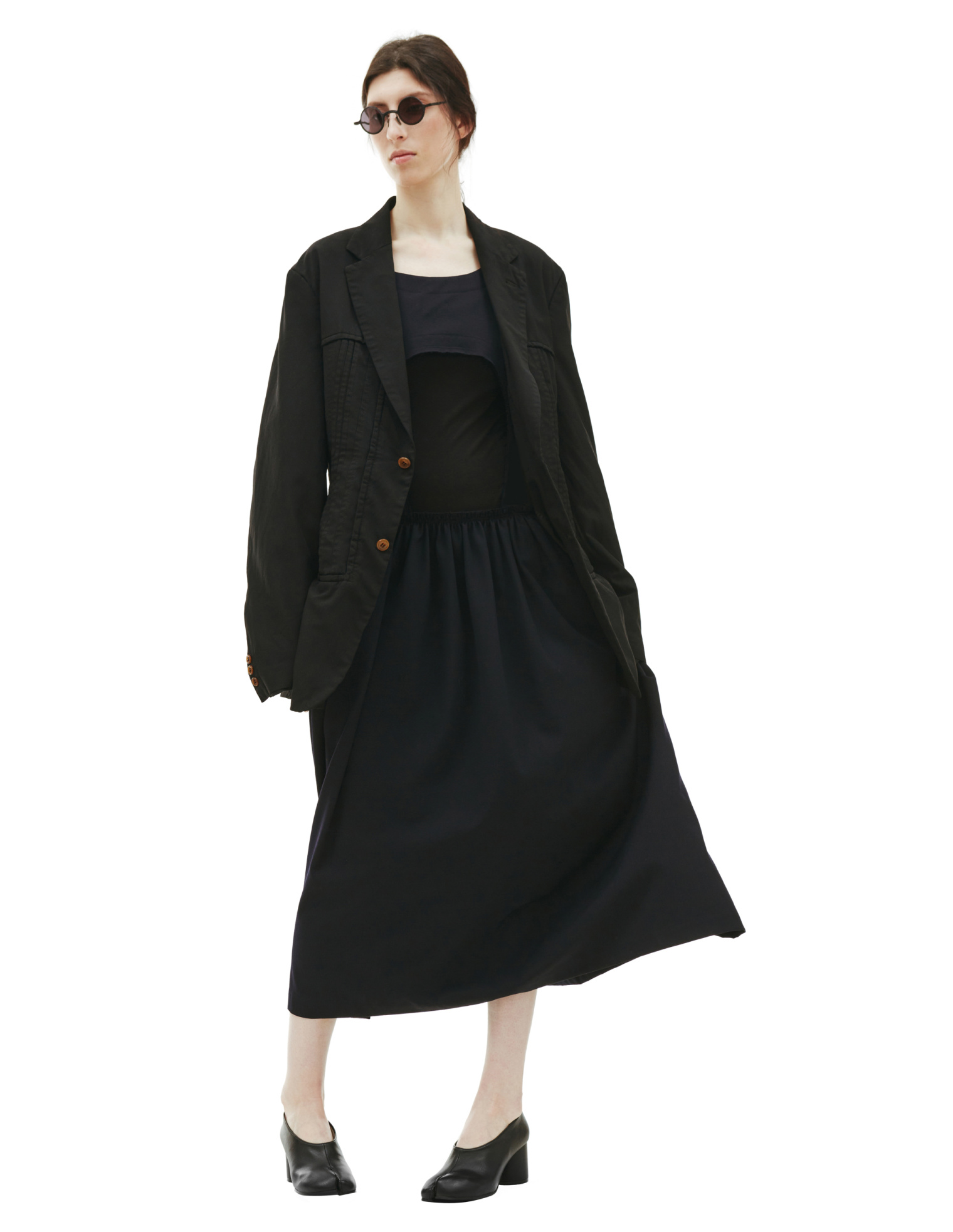 Comme des Garcons Homme plus Черный приталенный пиджак