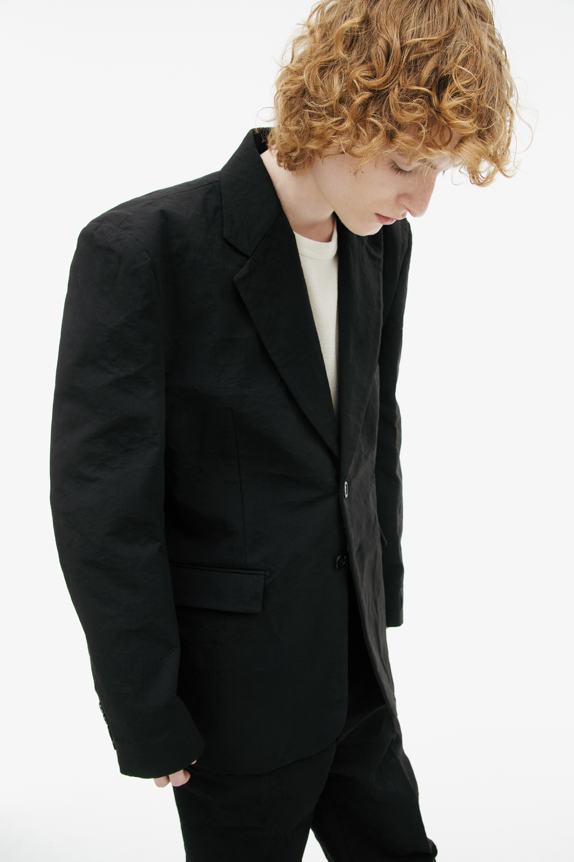 VETEMENTS Jacket with crumpled effect