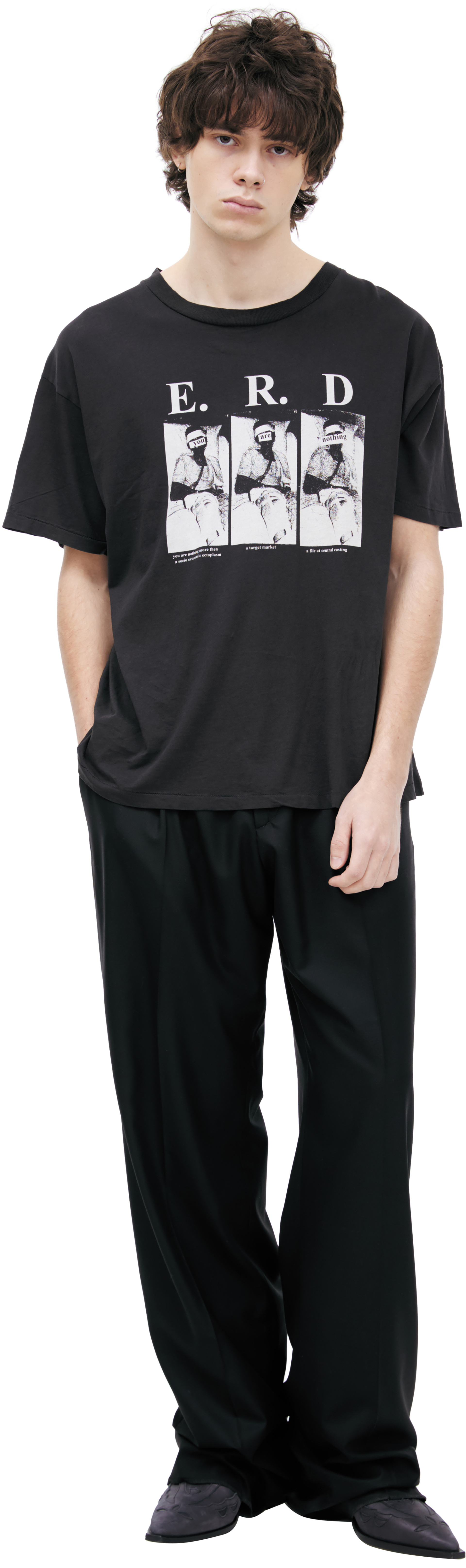 Enfants Riches Déprimés Black print T-shirt