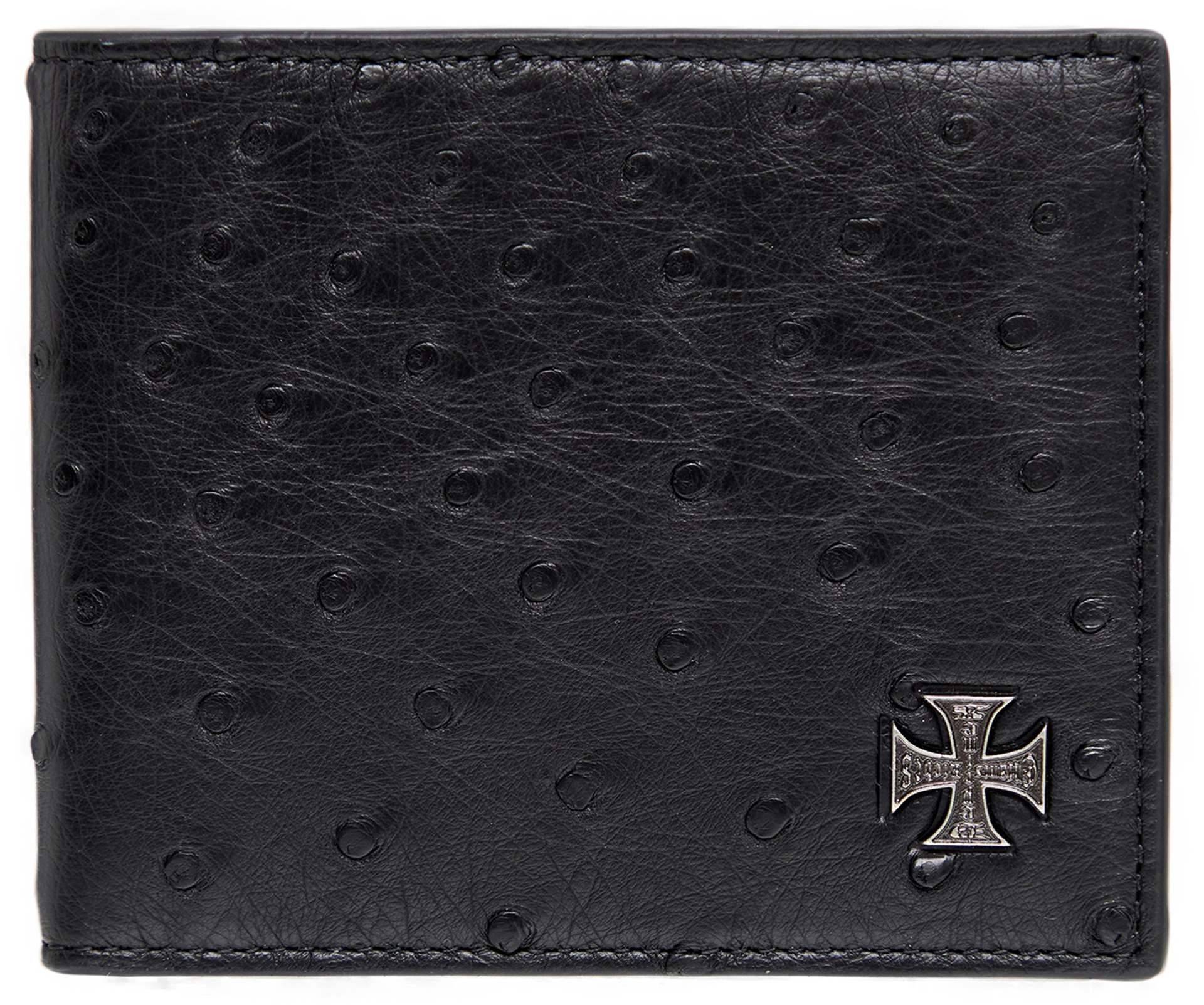 Enfants Riches Déprimés Black embossed wallet