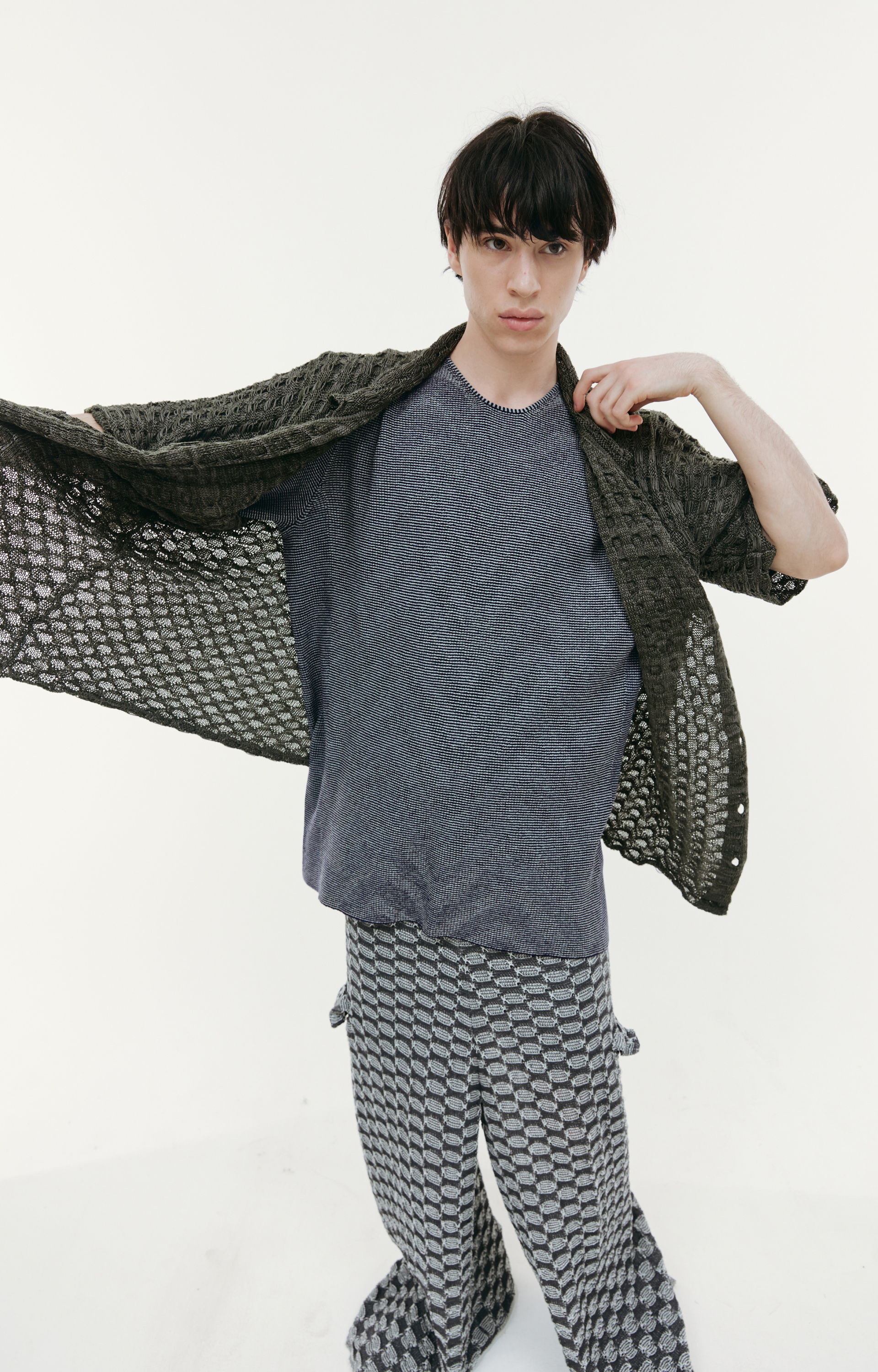 Isa Boulder Knit short sleeve shirt