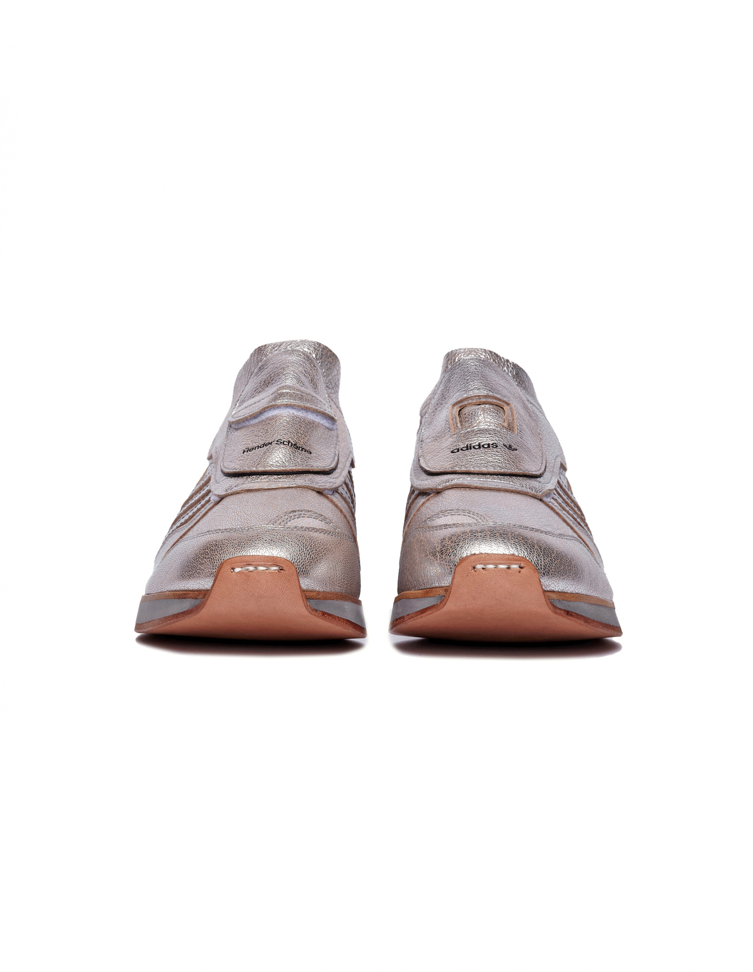 Hender Scheme adidas Micropacer Silver Leather Sneakers