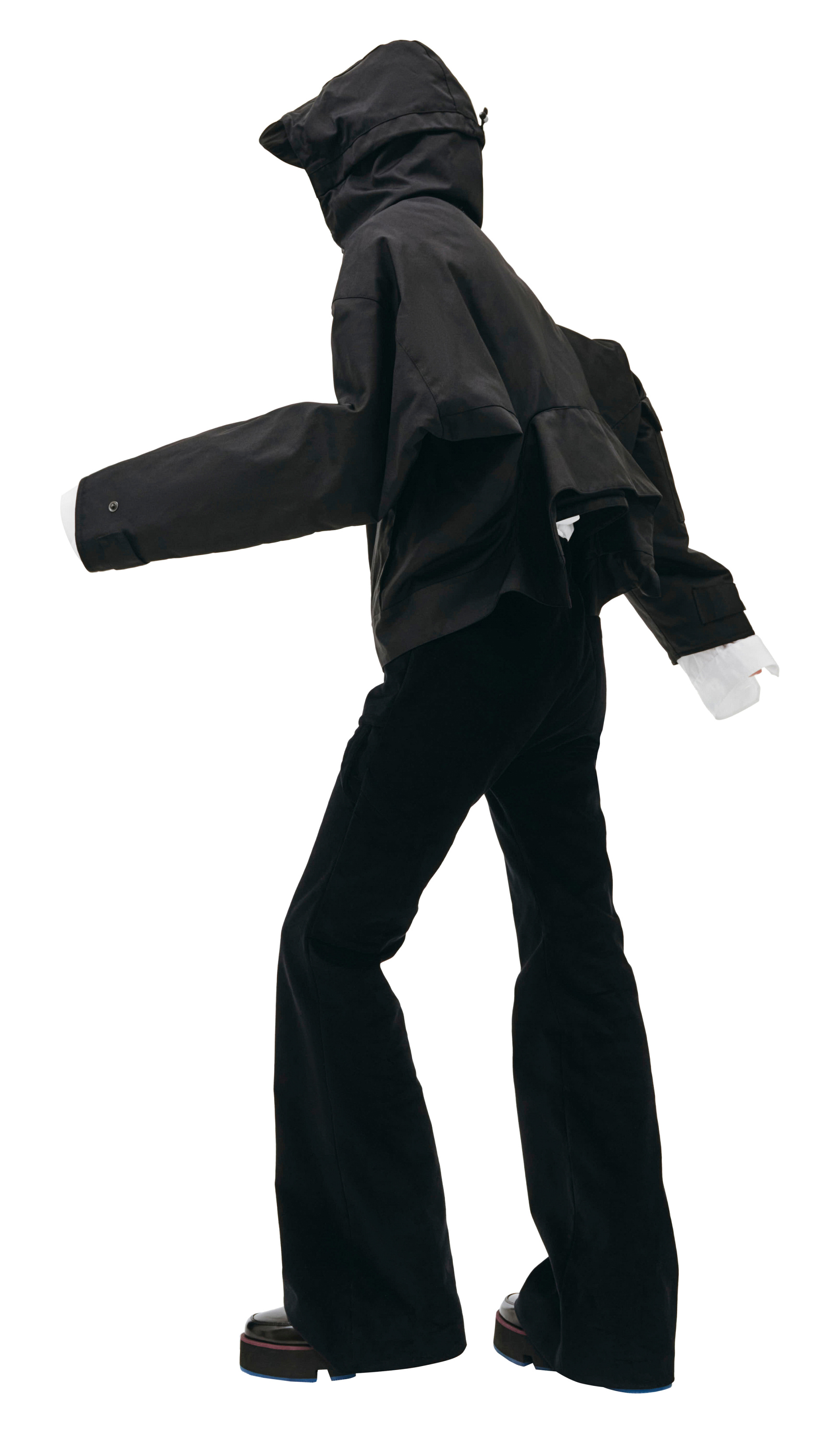 Balenciaga Black Upside Down Jacket