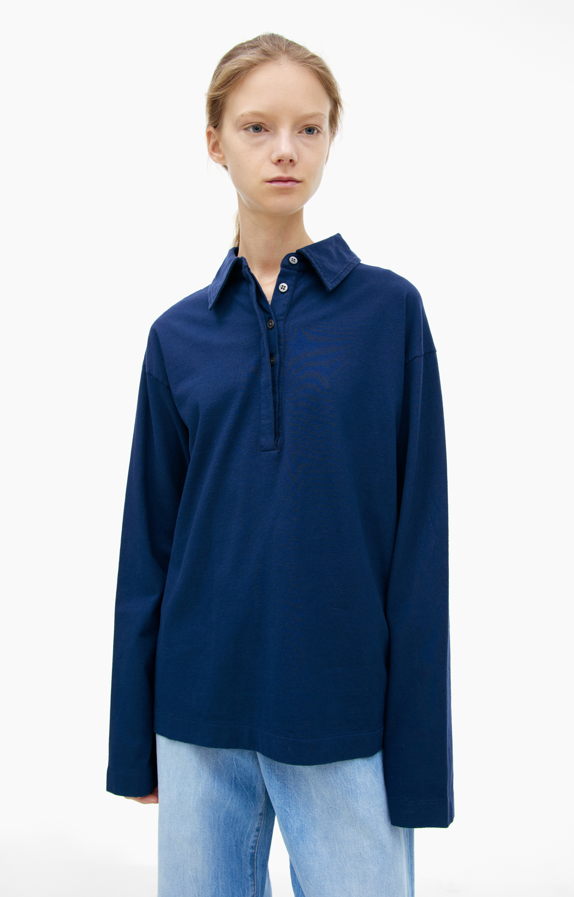 The Row Basic cotton polo