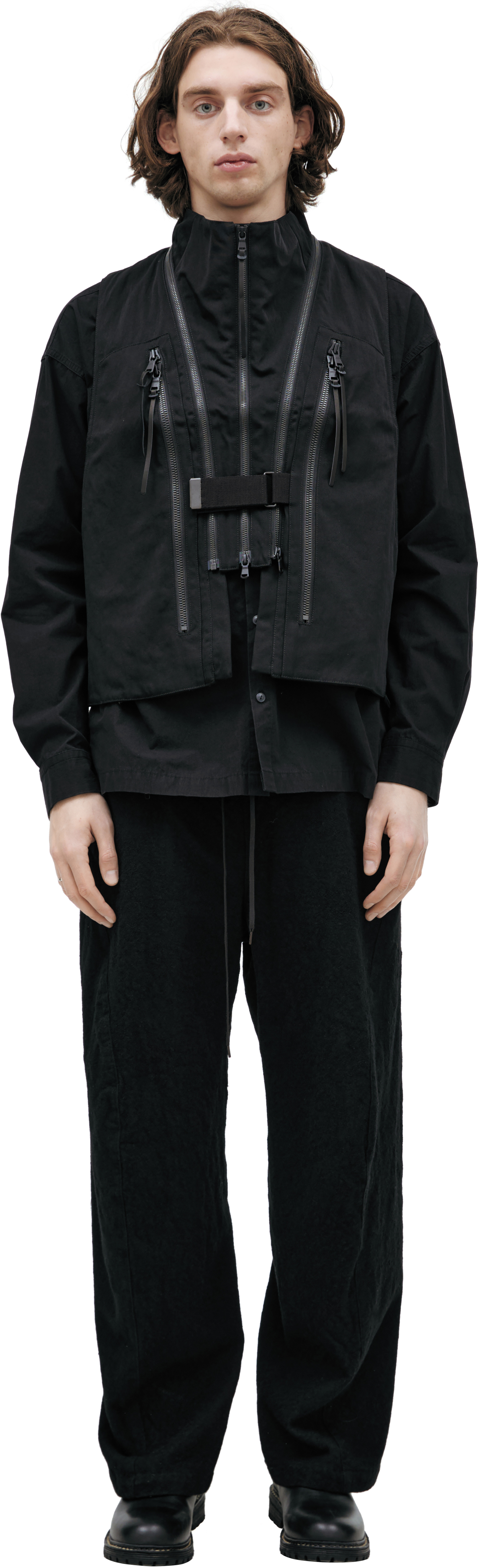 The Viridi-Anne Vest with zippers