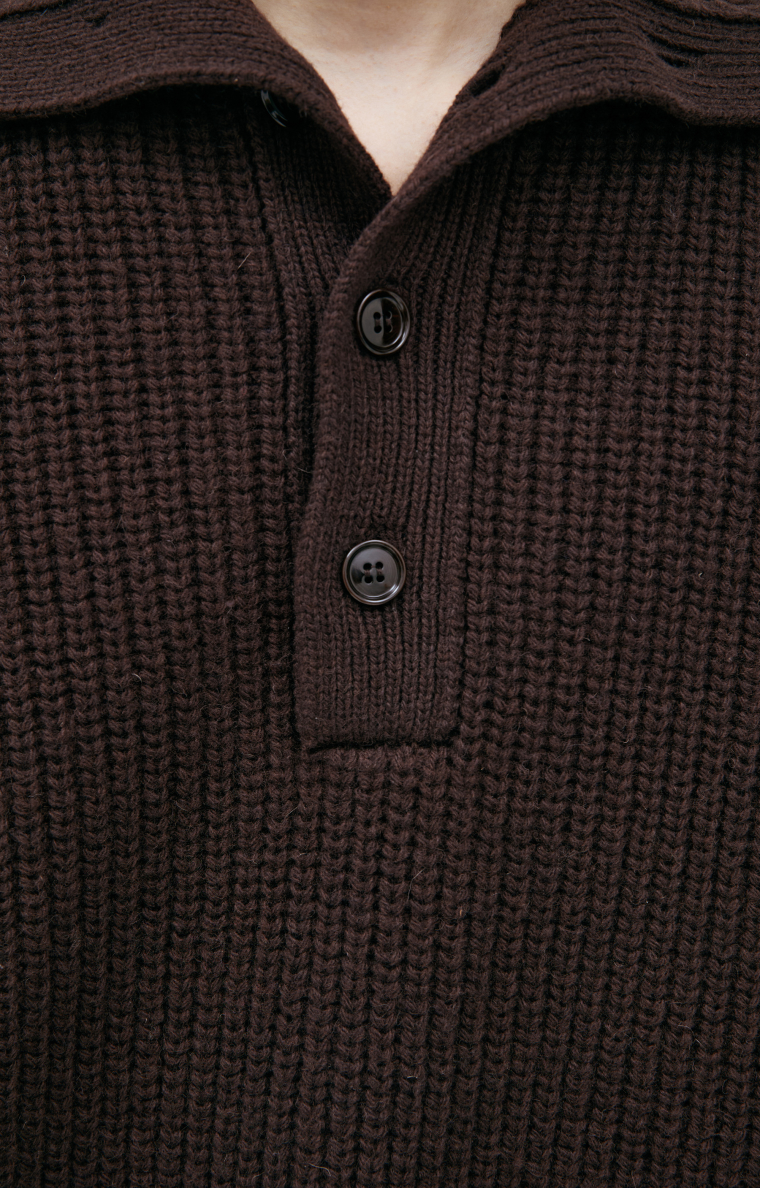 Dries Van Noten Sweater with button-down collar