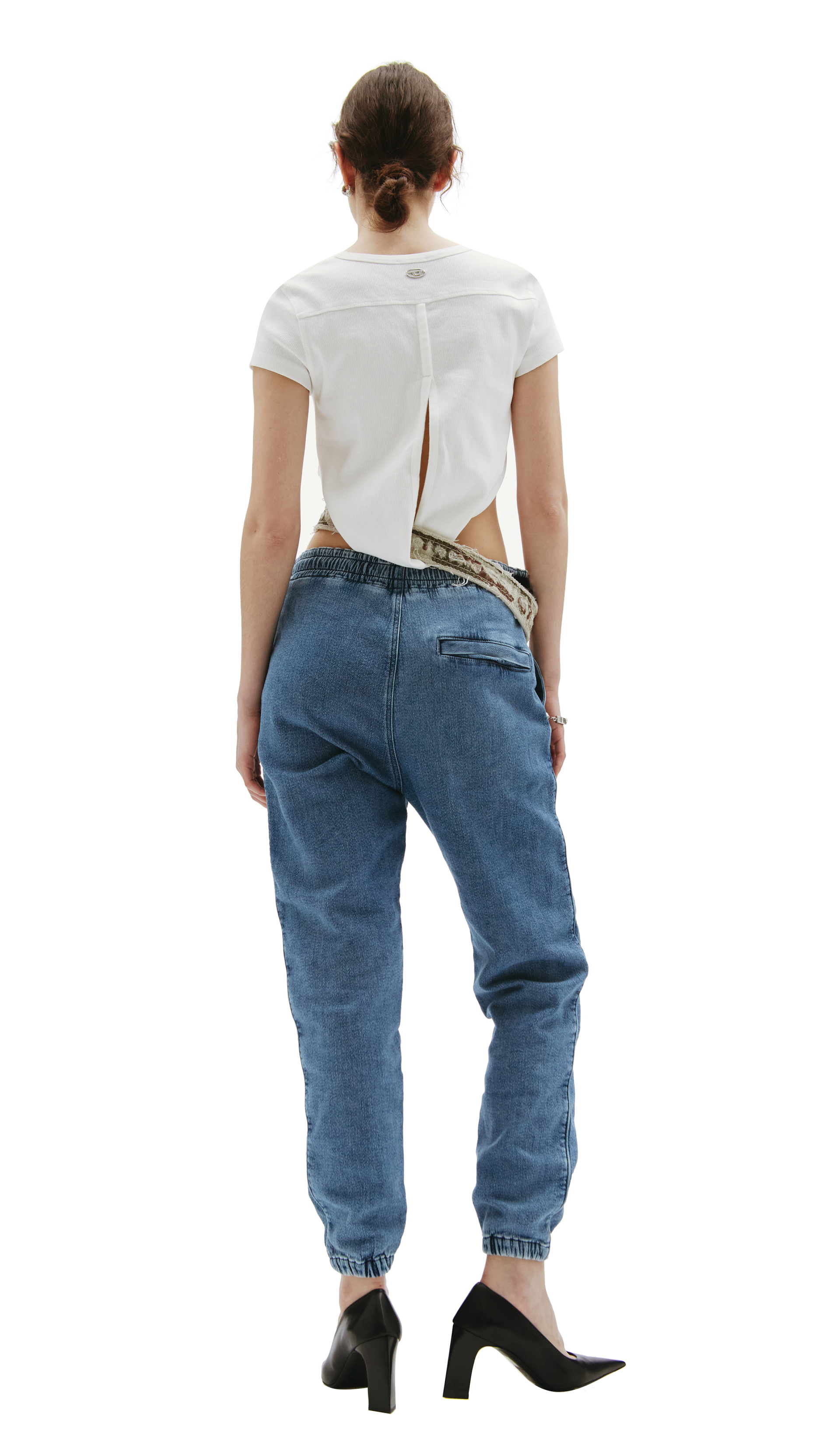 Diesel White T-Holdy shirt