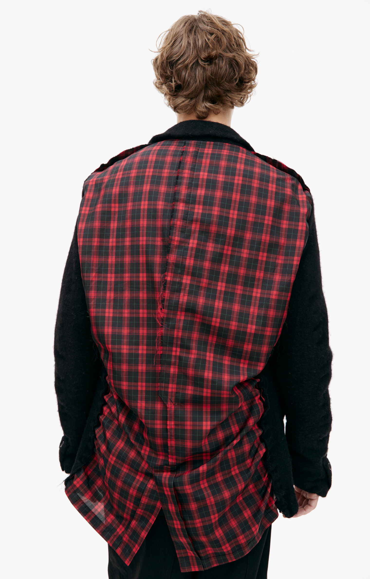 Comme des Garcons Blazer with plaid back