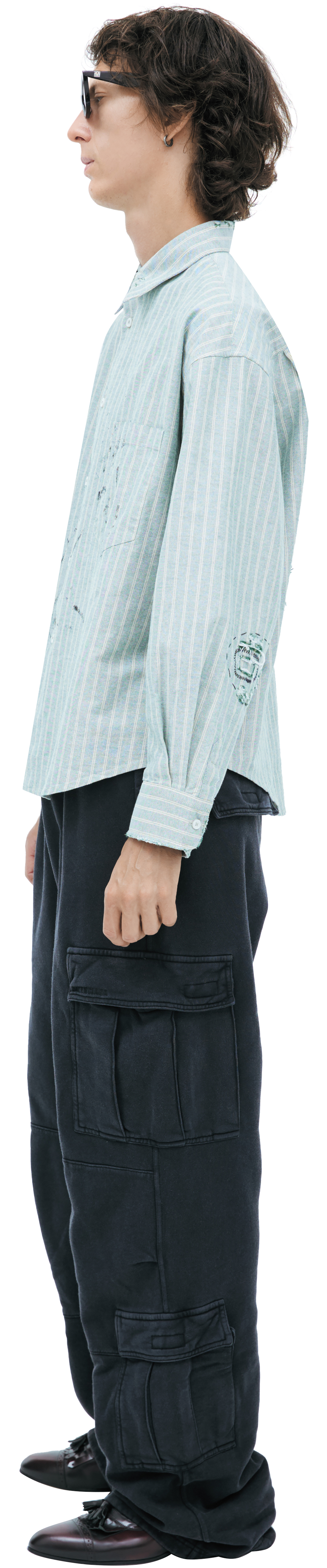 Enfants Riches Déprimés Striped printed shirt