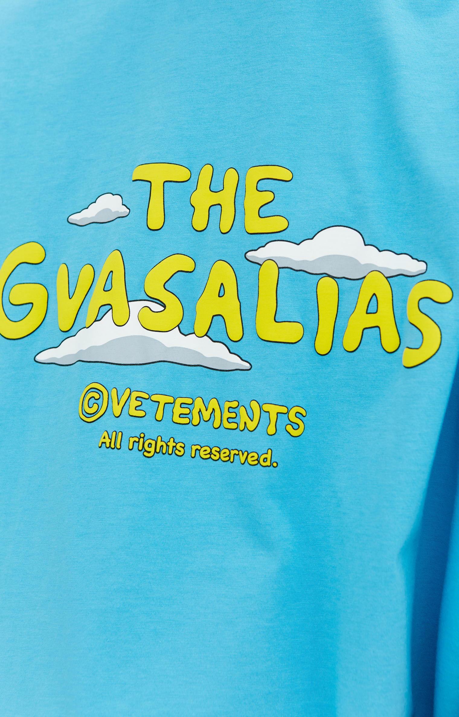 VETEMENTS \'The Gvasalias\' cotton t-shirt