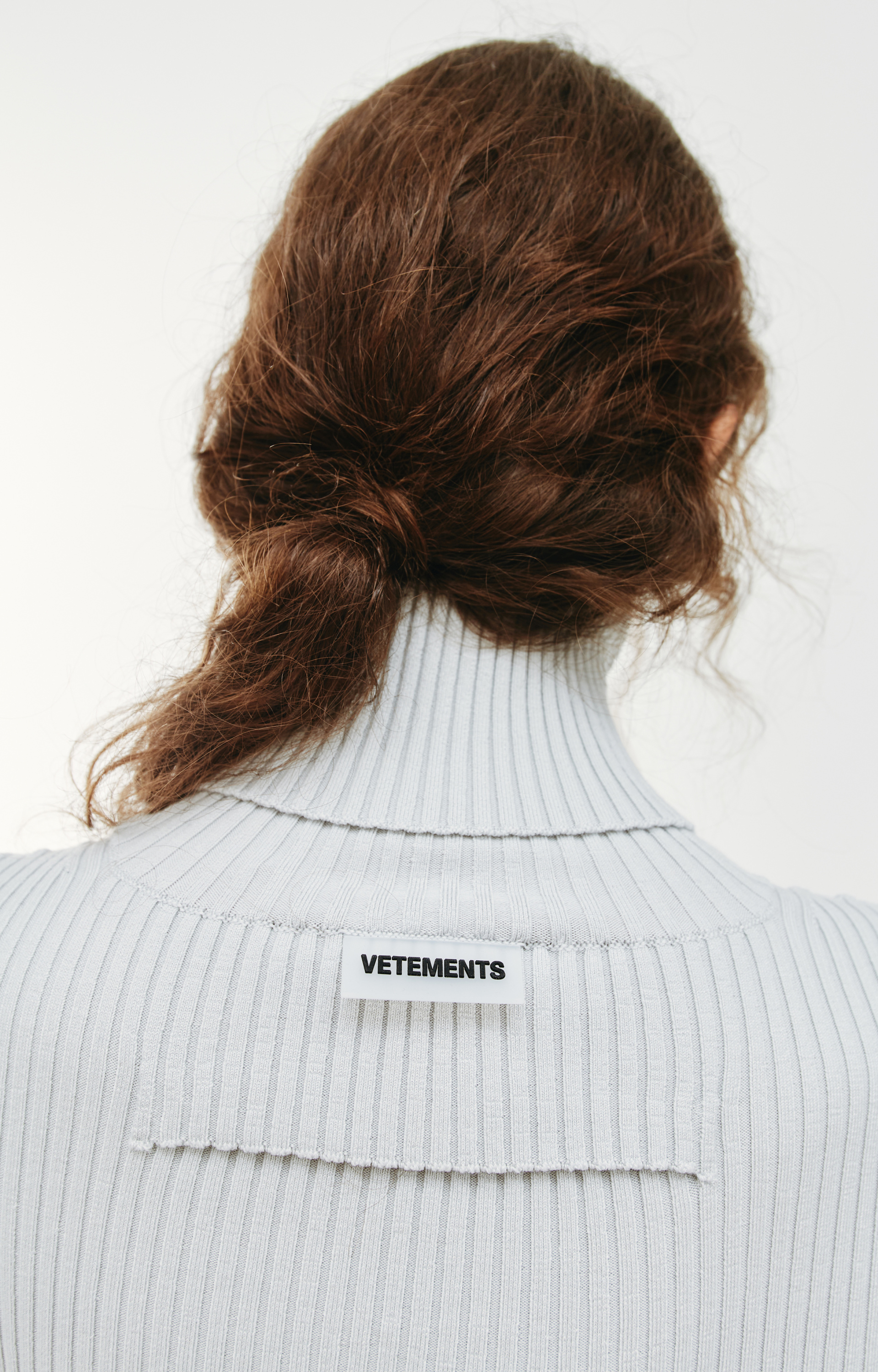 VETEMENTS Knitted turtleneck dress