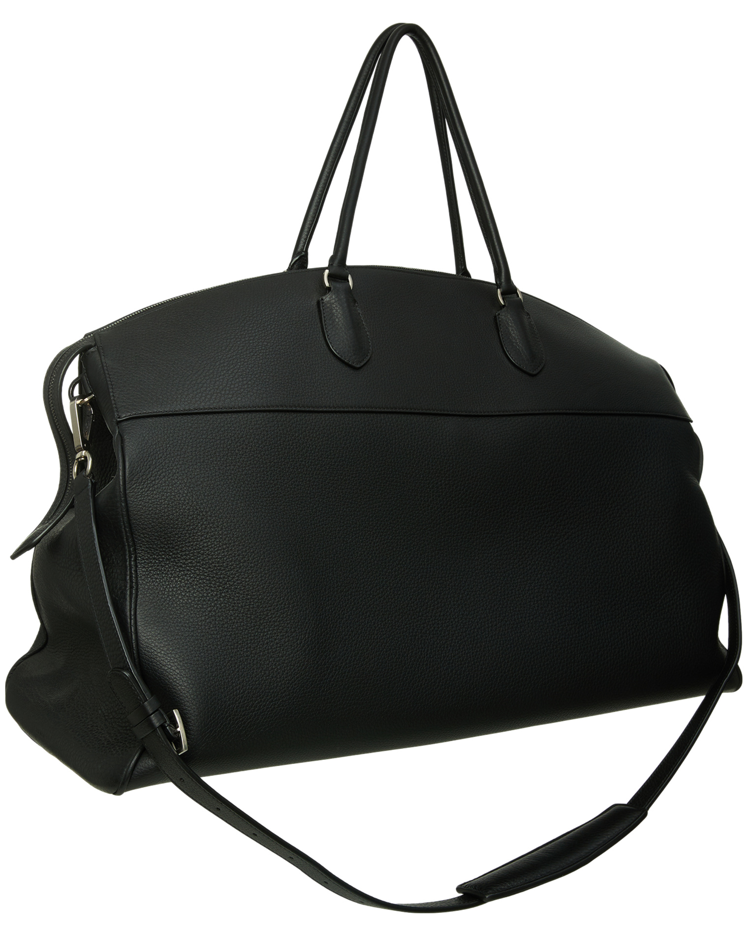 The Row George XL leather bag