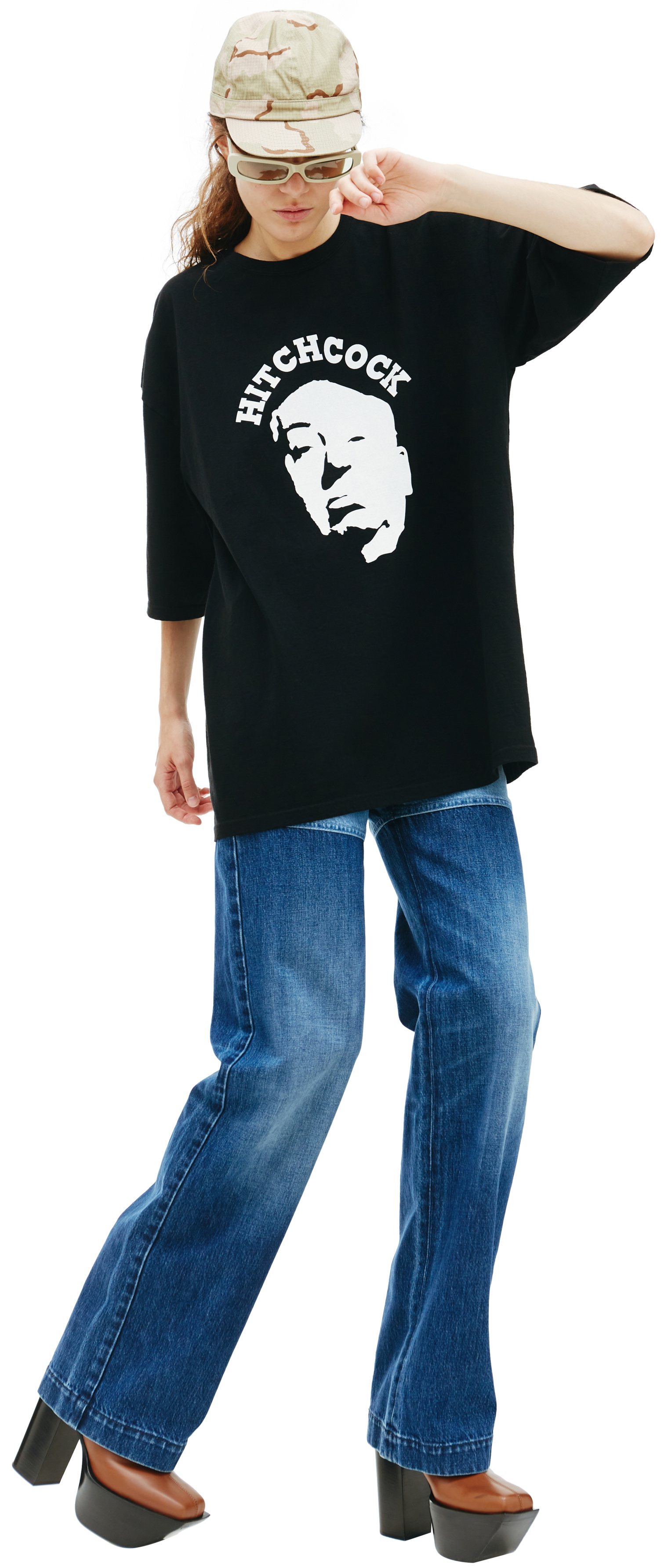 Undercover Hitchcock printed t-shirt