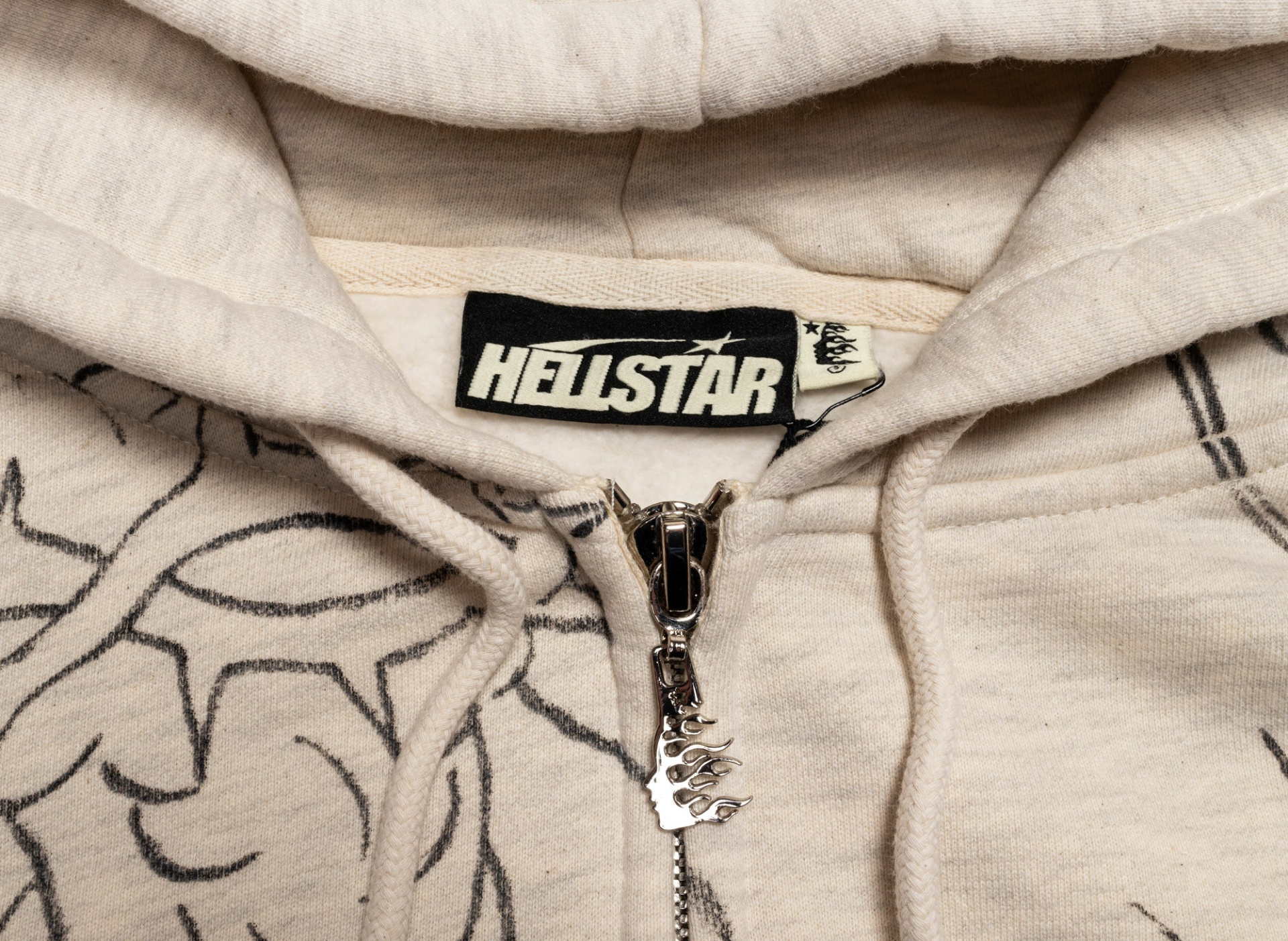Hellstar Graffiti Zip-Up