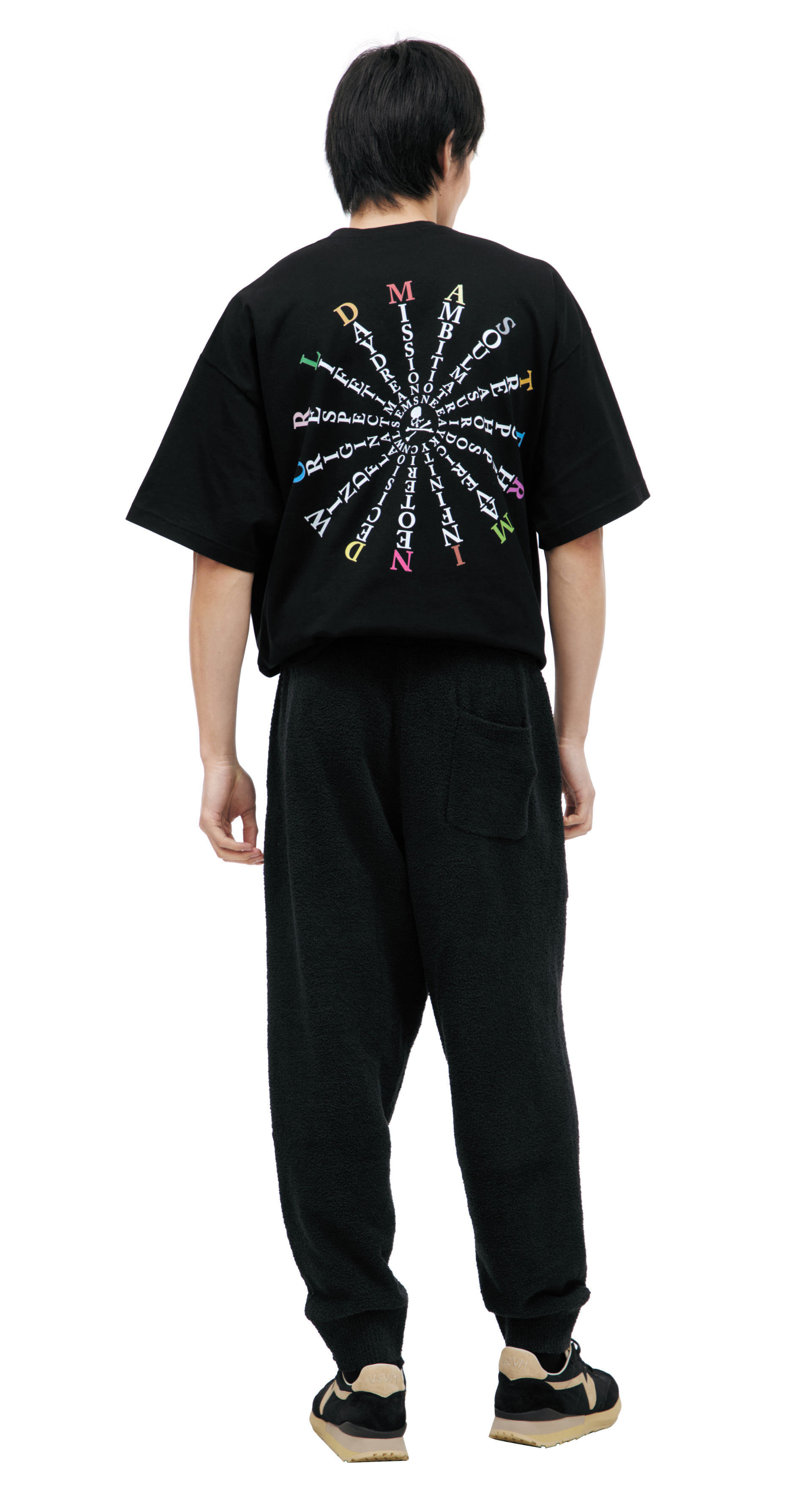 Mastermind WORLD Terry trousers with logo