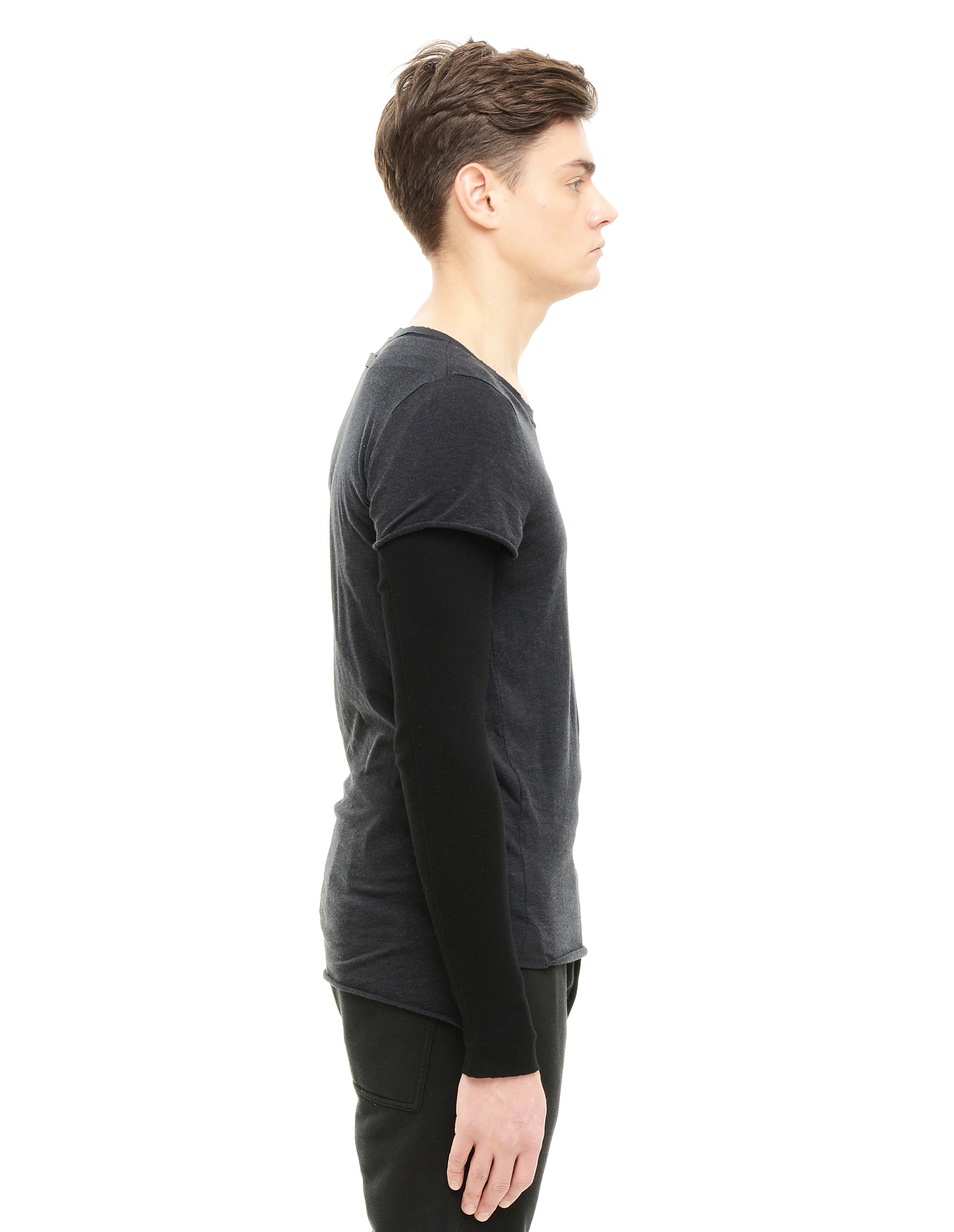 If Six Was Nine Cotton and angora long sleeve t-shirt
