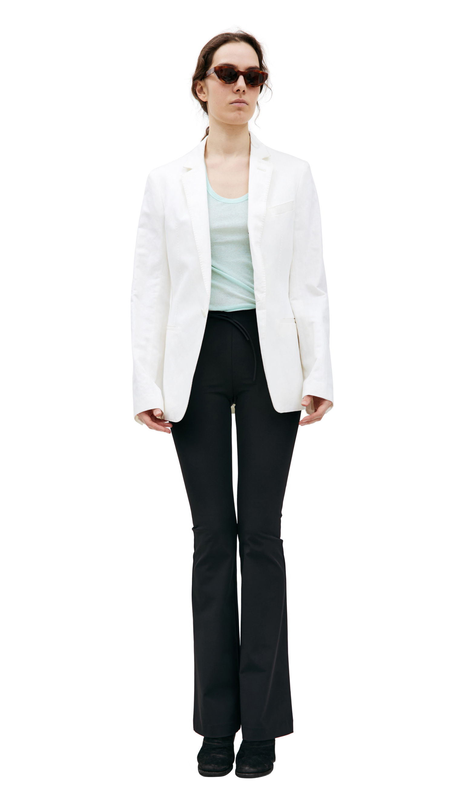 Haider Ackermann White Viscose Blazer