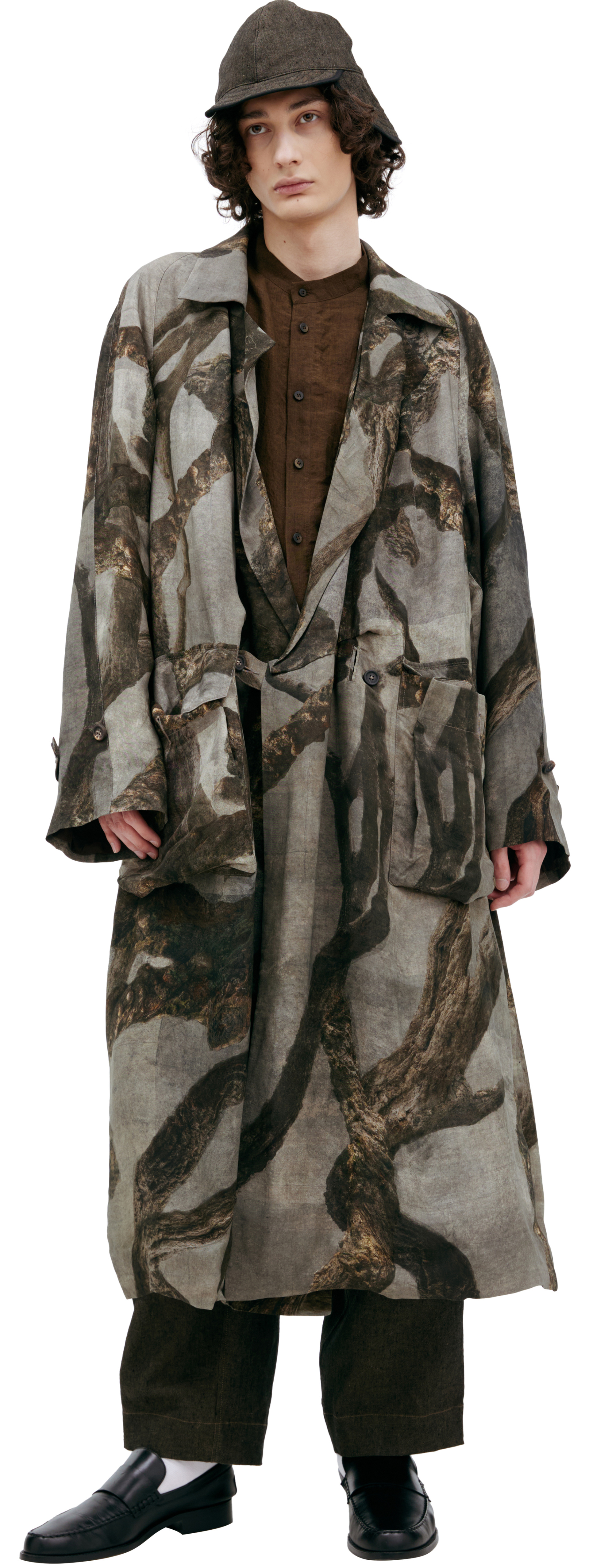 Ziggy Chen Coat with patch pockets