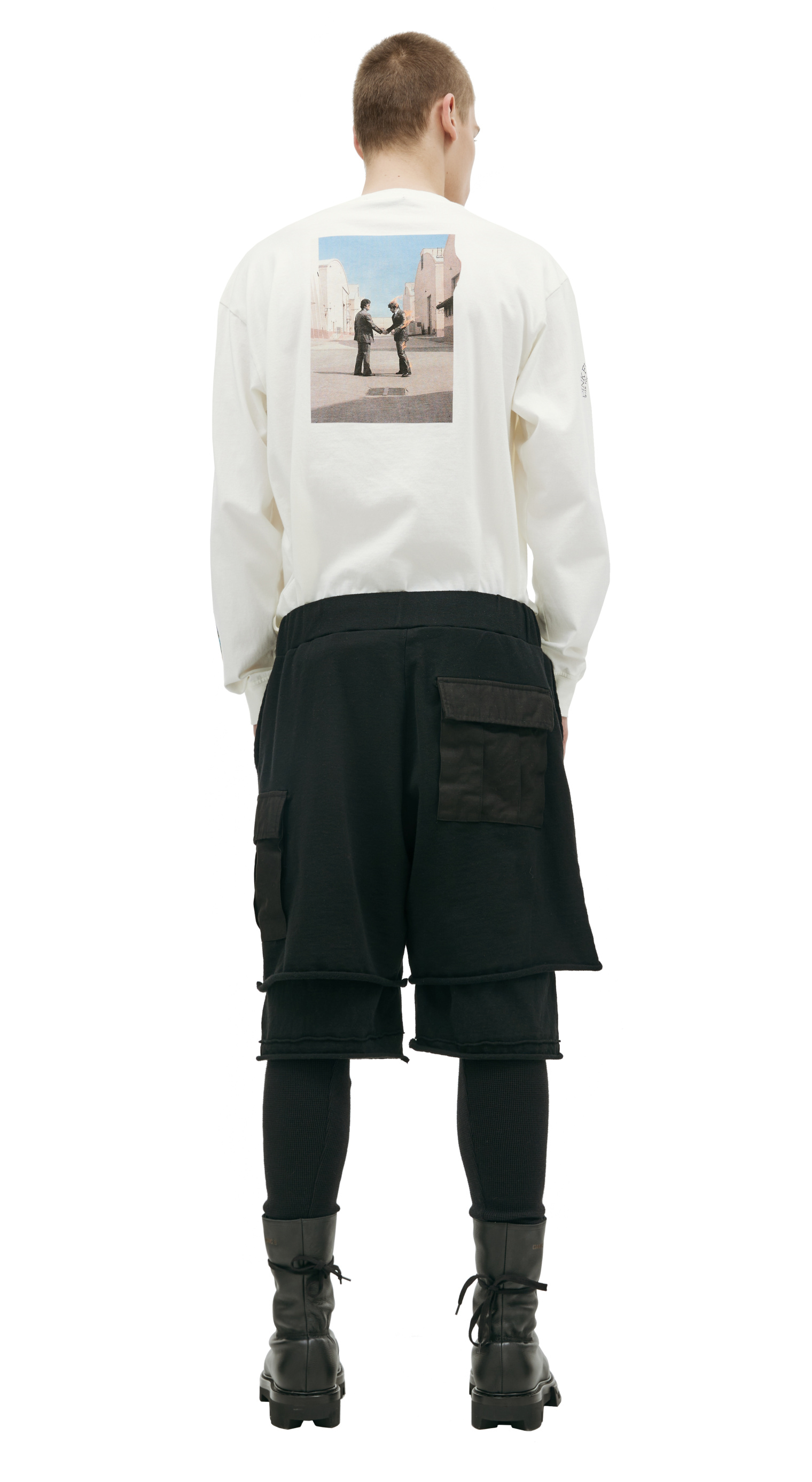 Undercover Black layered trousers