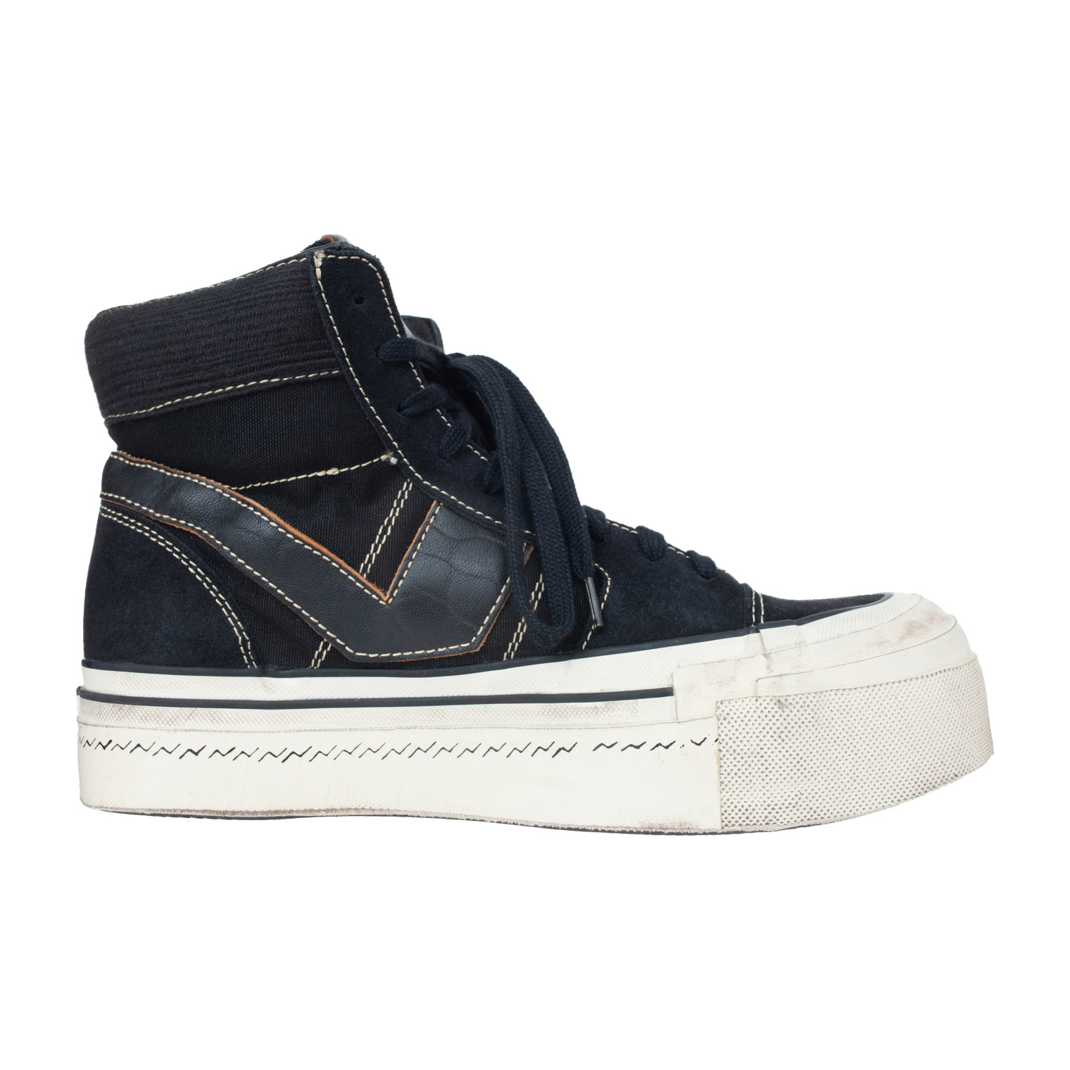 visvim Высокие кеды Zephyr на платформе