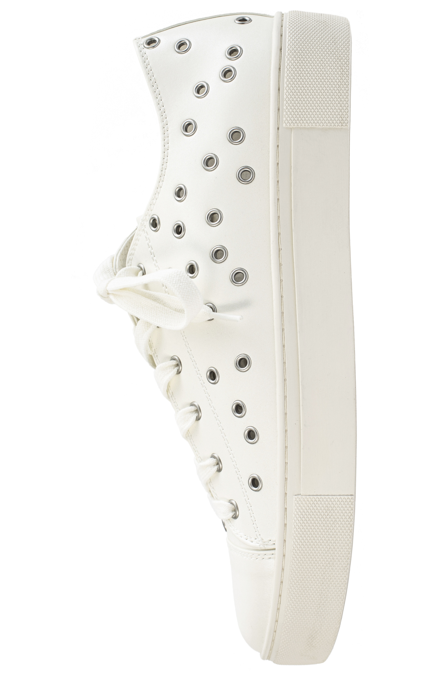 Yohji Yamamoto Eyelets Sneakers in white