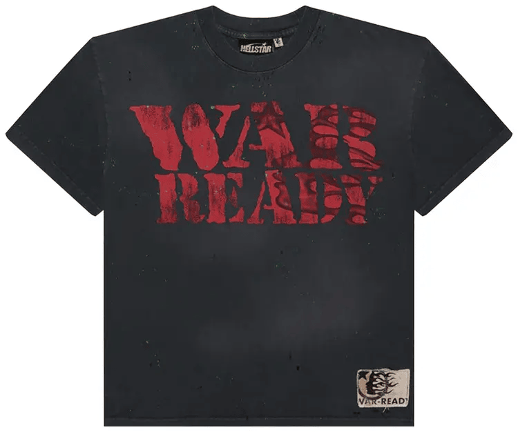 Hellstar T-shirt with print \'War ready\'