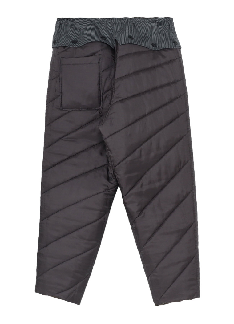Yohji Yamamoto Printed Side Pocket Pants With Liner