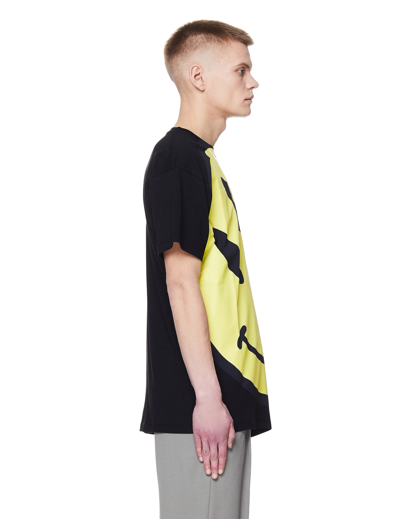 Raf Simons Smiley Face Big Fit Cotton T-shirt