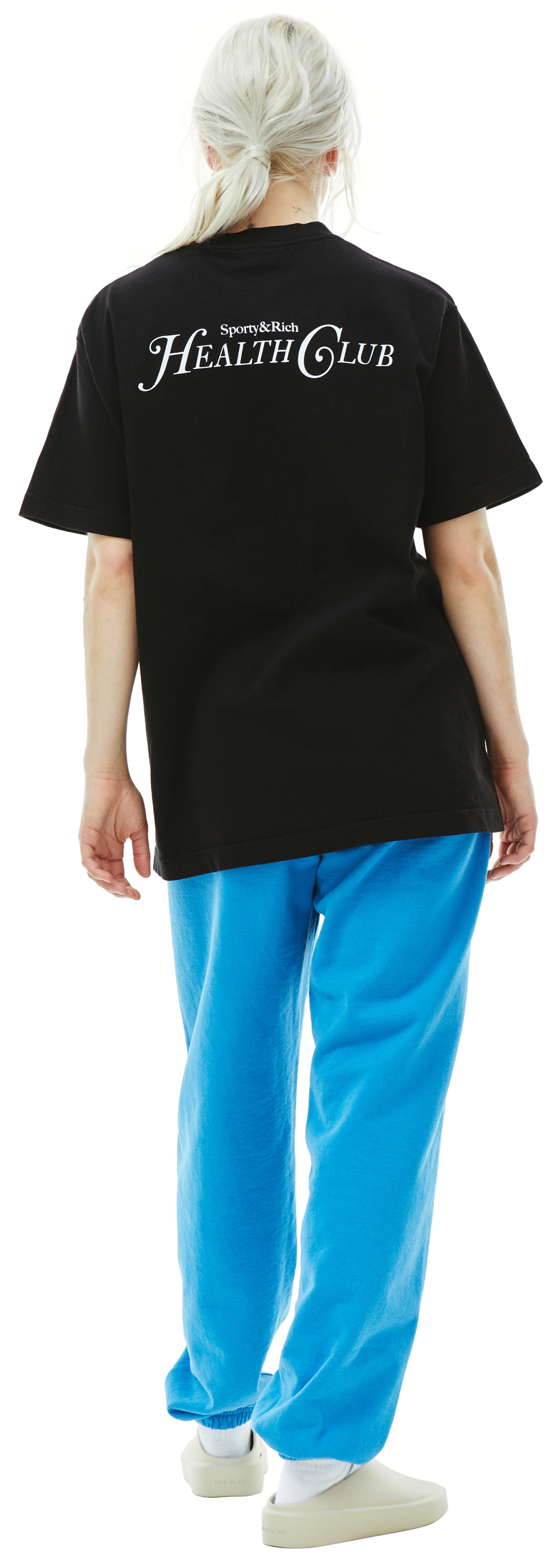 SPORTY & RICH Black Rizzoli T-Shirt