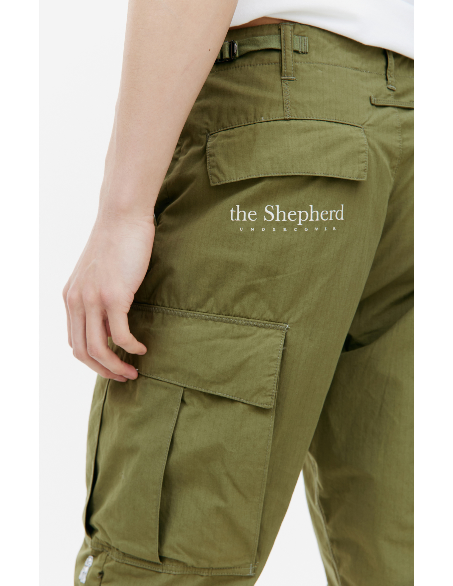 Undercover Khaki cargo trousers