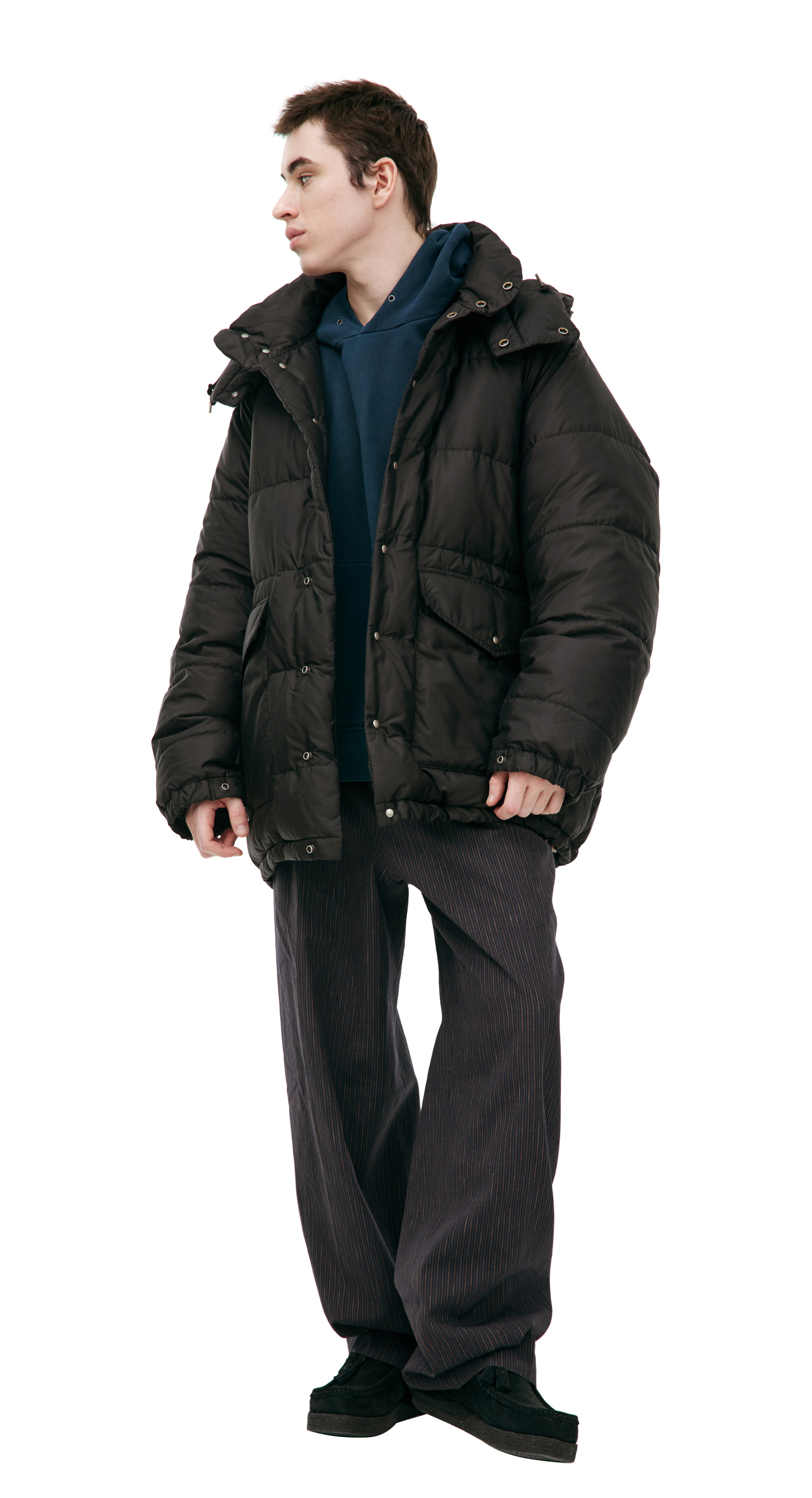 visvim Kodiak silk down jacket