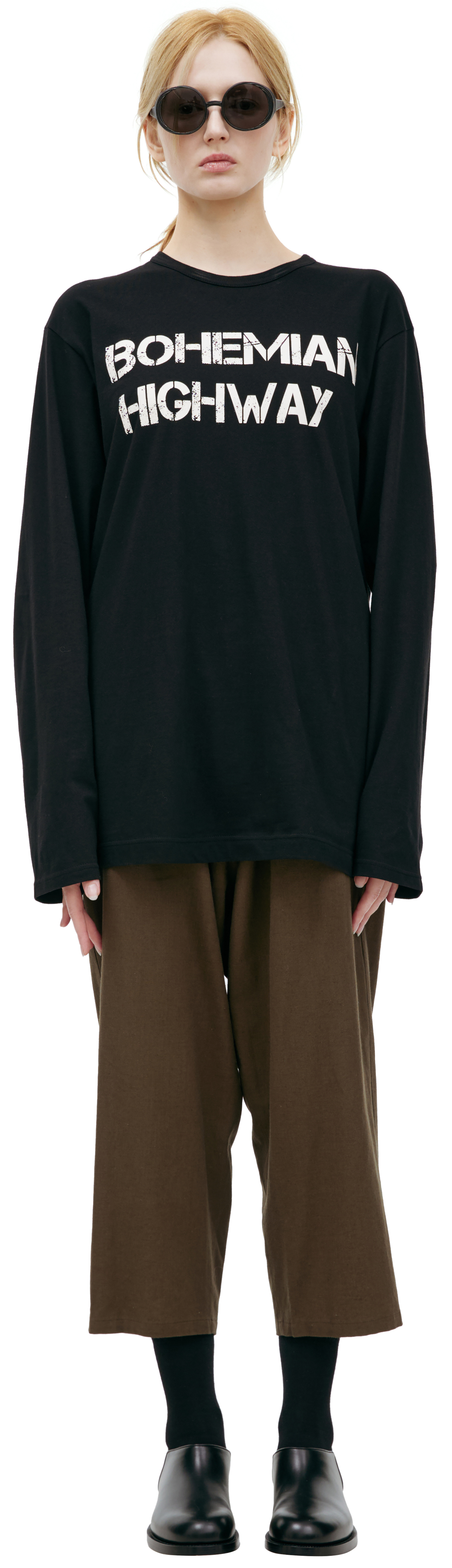 Yohji Yamamoto Black \'Bohemian\' Longsleeve