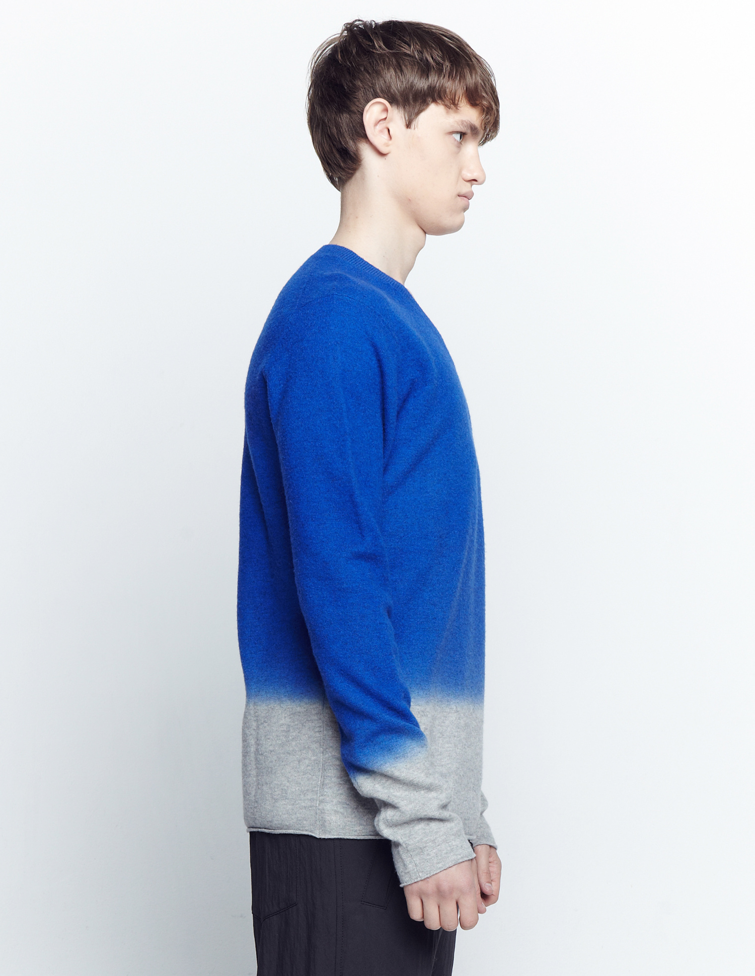 Ann Demeulemeester Двухцветный джемпер