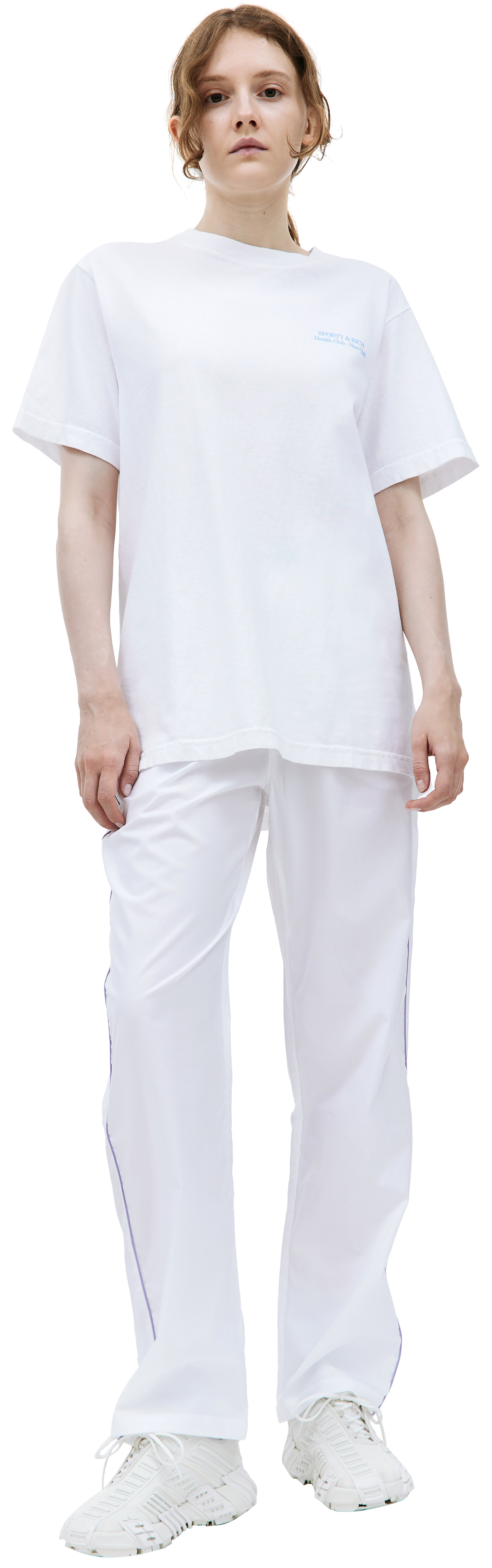 SPORTY & RICH \'Drink More Water\' printed t-shirt