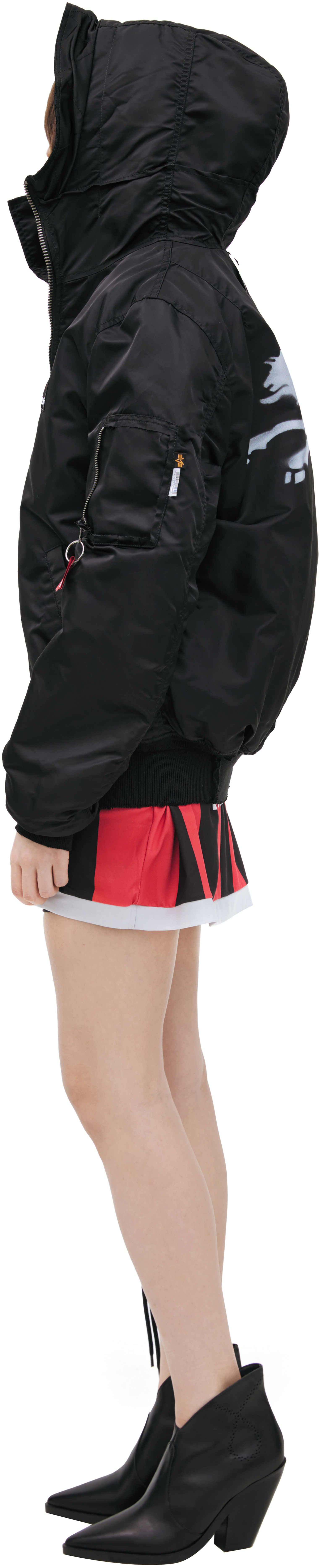 Buy PROTOTYPES women black x alpha industries bomber for $687 online on ...