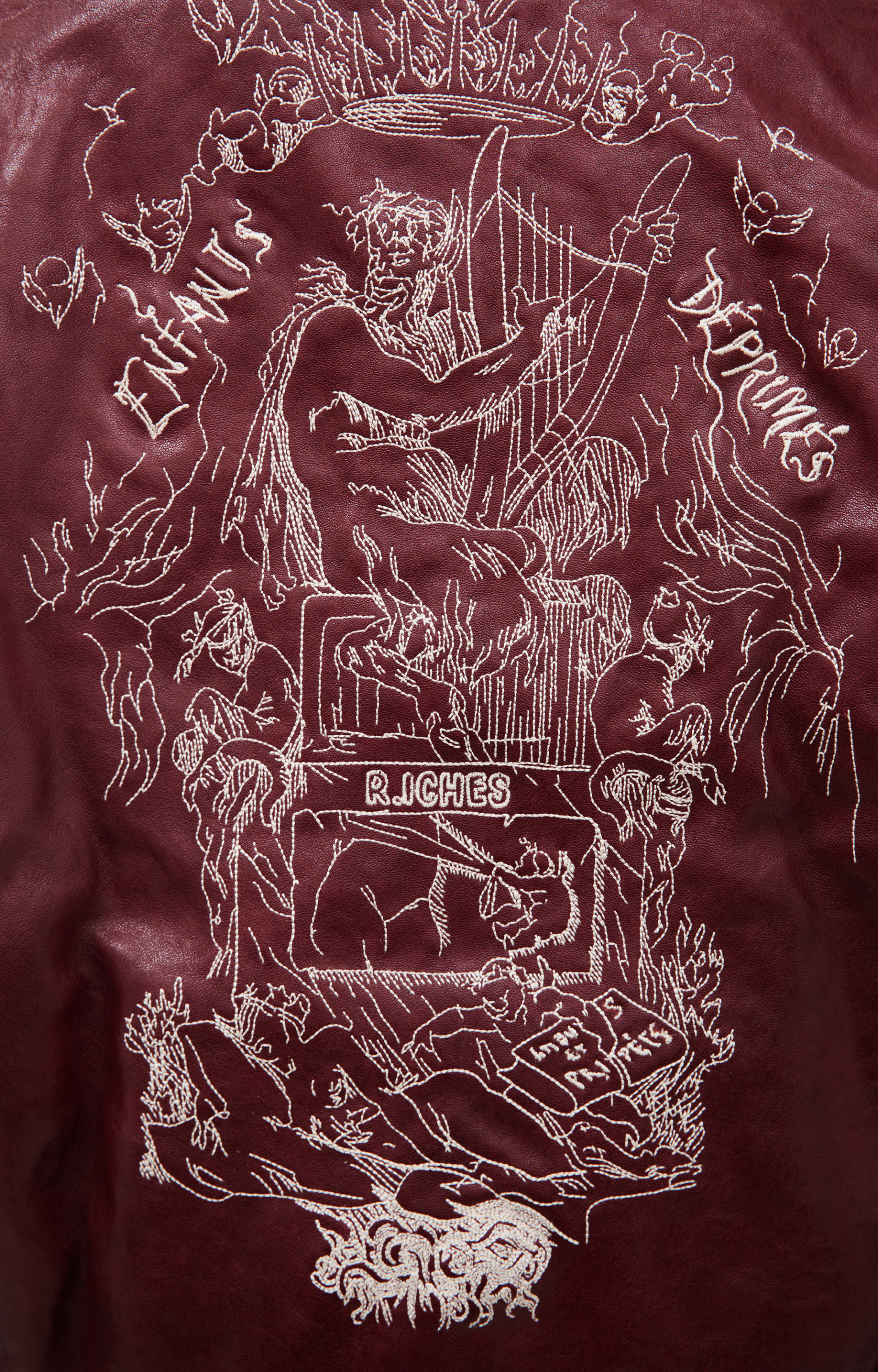 Enfants Riches Déprimés Leather Jacket