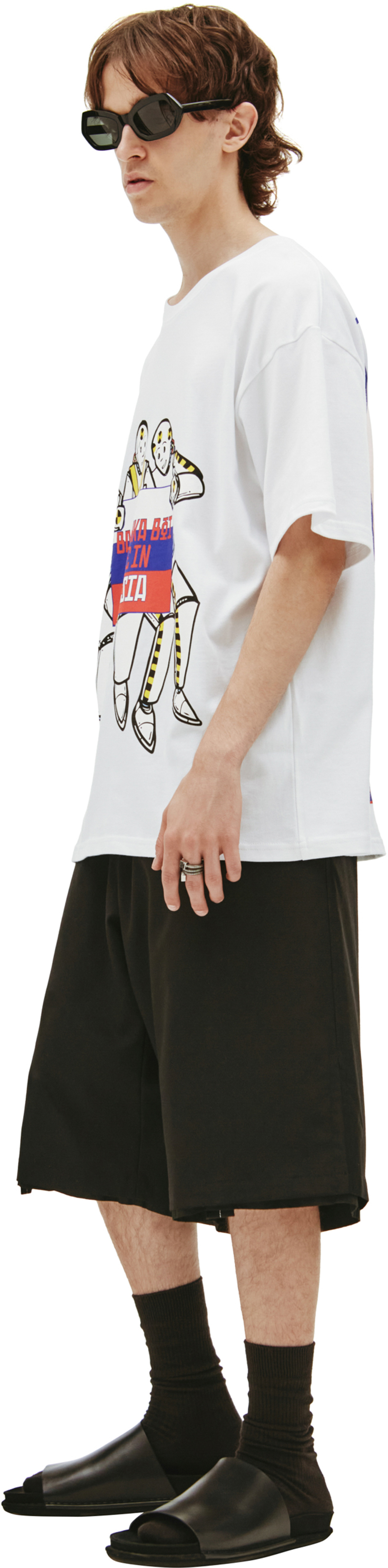 AWGE CREW white t-Shirt