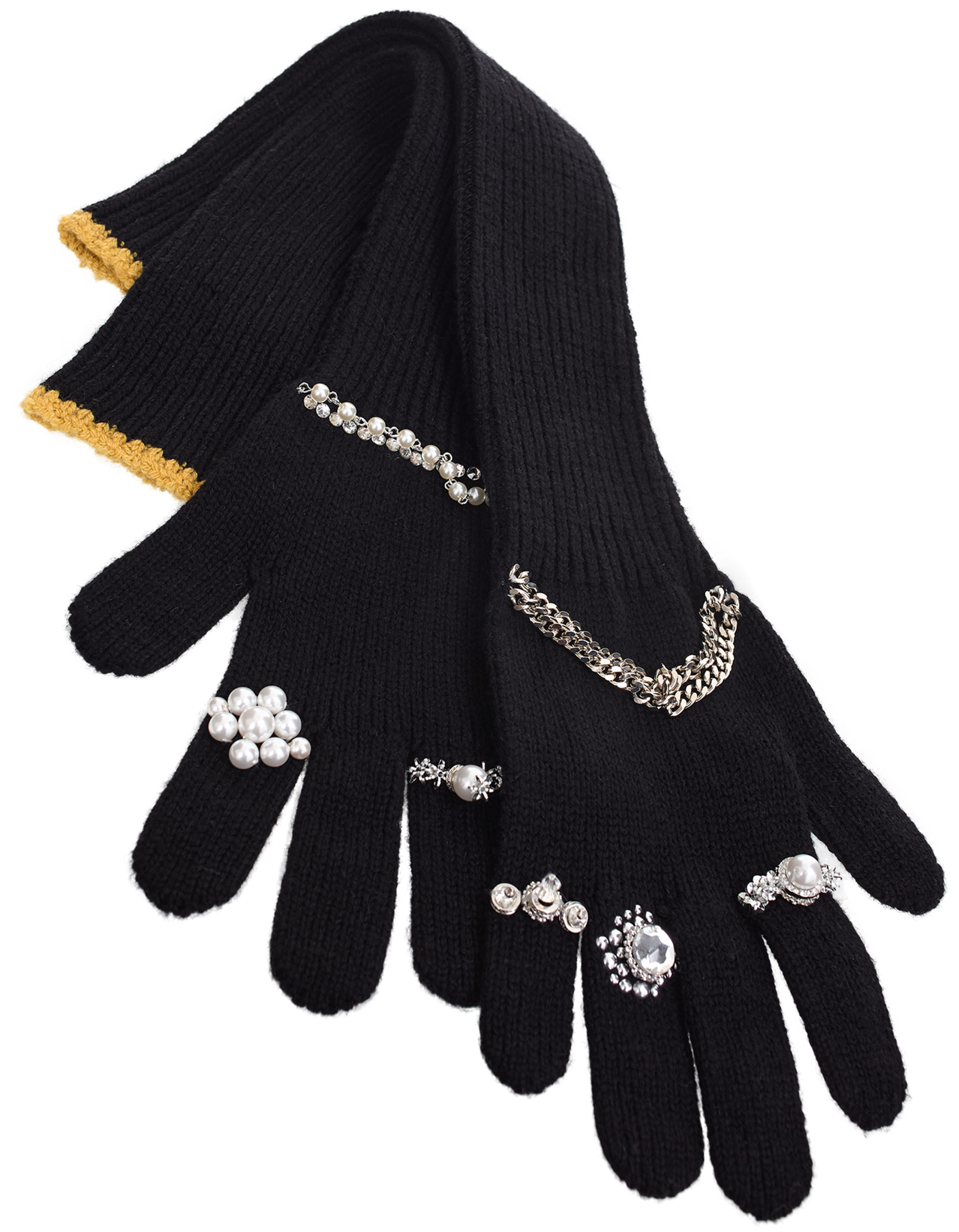 Doublet Black work gloves
